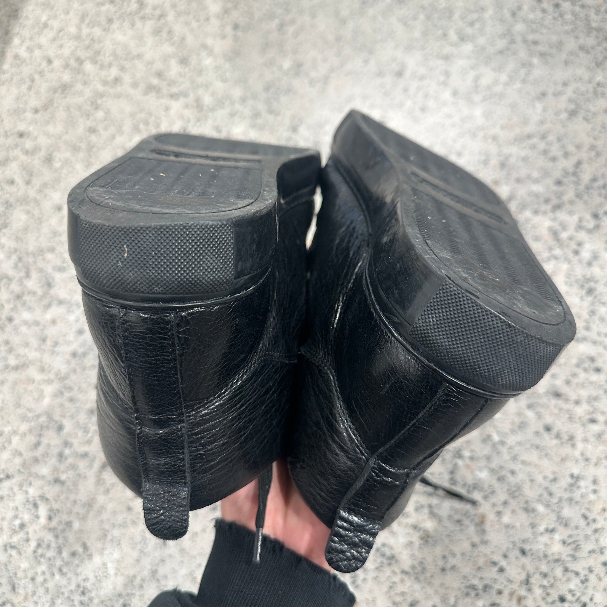 Balenciaga Black Arena High Black Leather (EU42 / US9)
