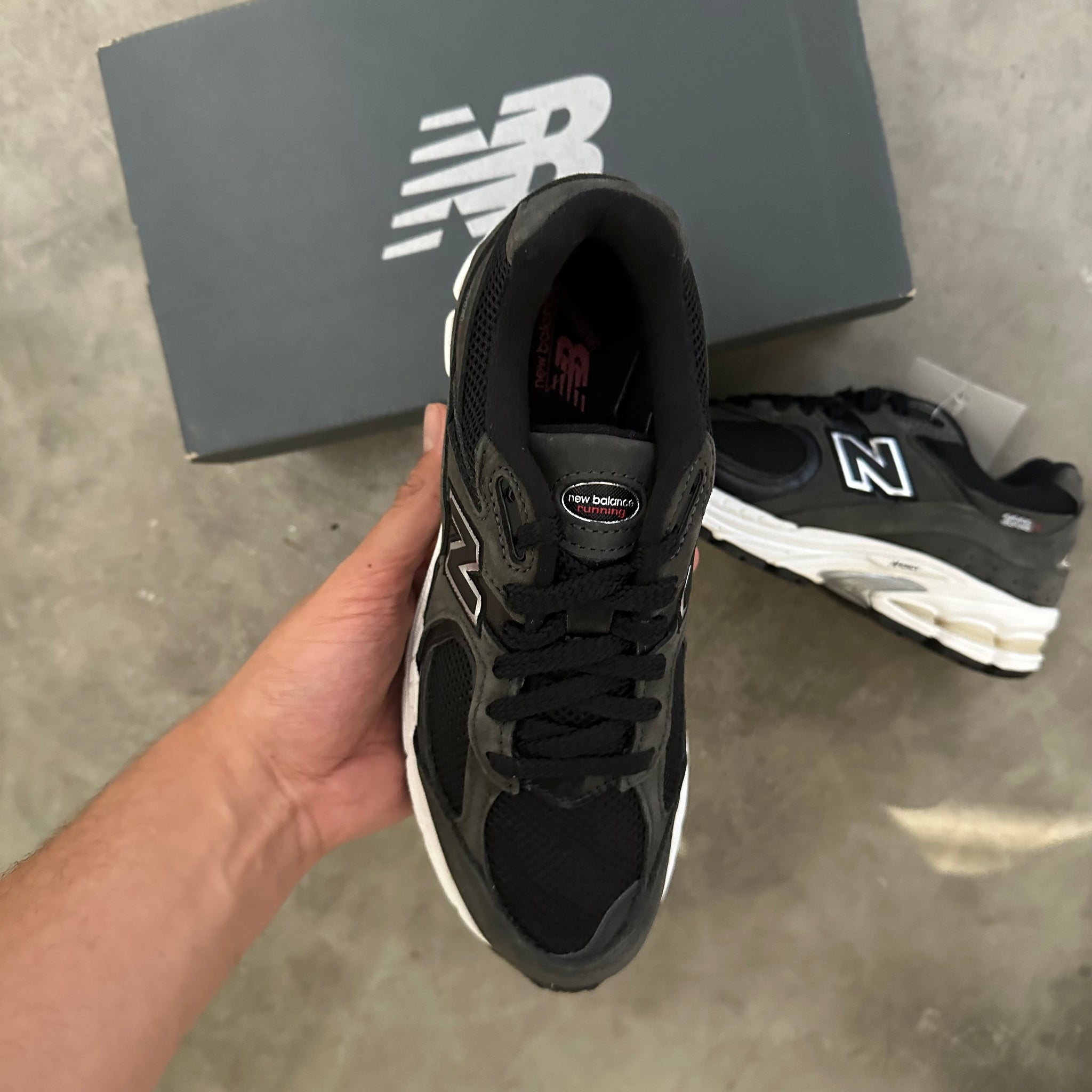 New Balance 2002 Dark Grey (US4.5 MENS /6 WOMENS)