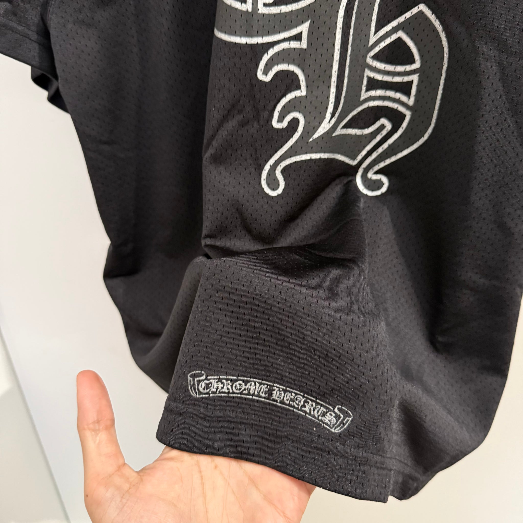 Chrome Hearts Mesh Black Jersey (Size L)