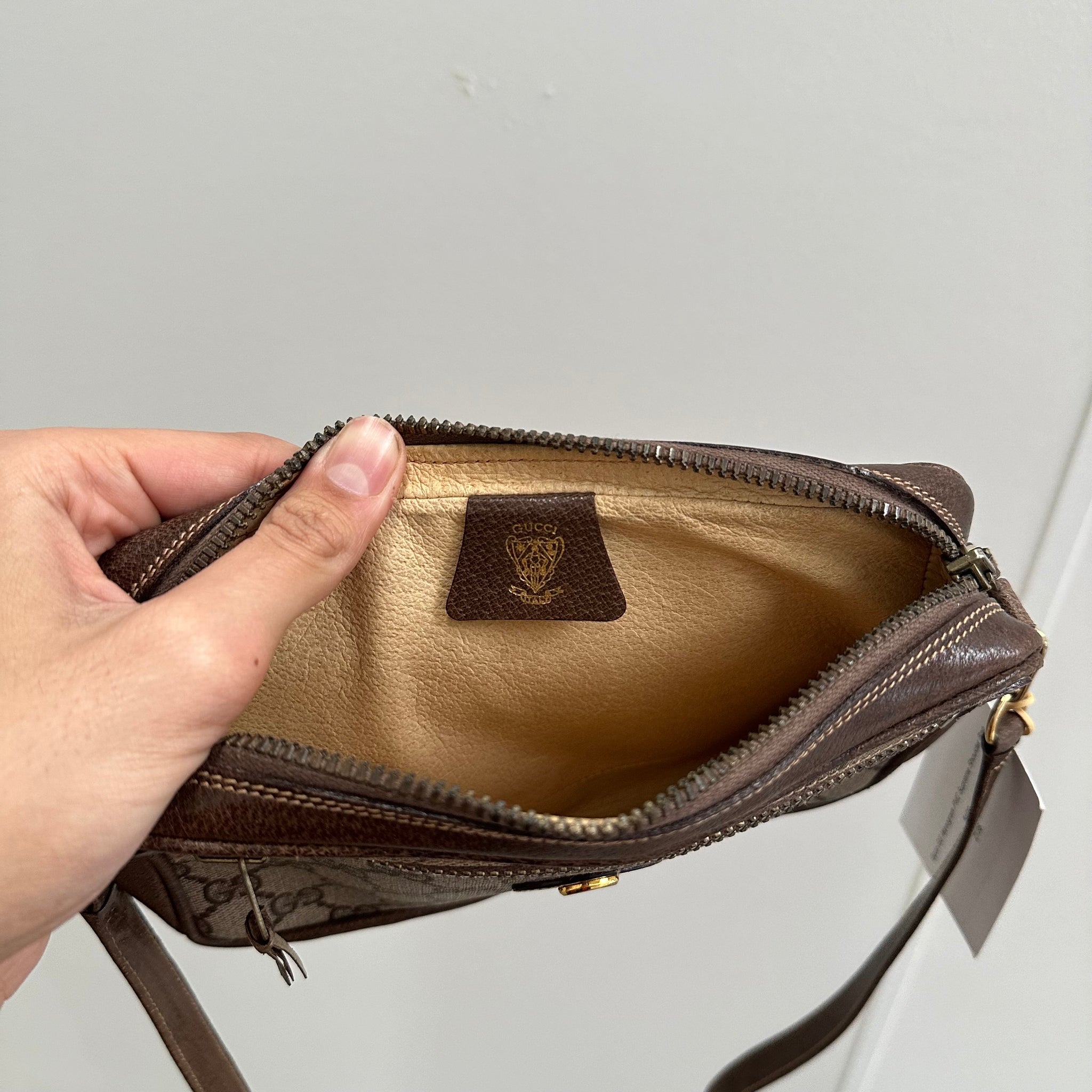 Gucci GG Monogram PVC Supreme Shoulder Bag