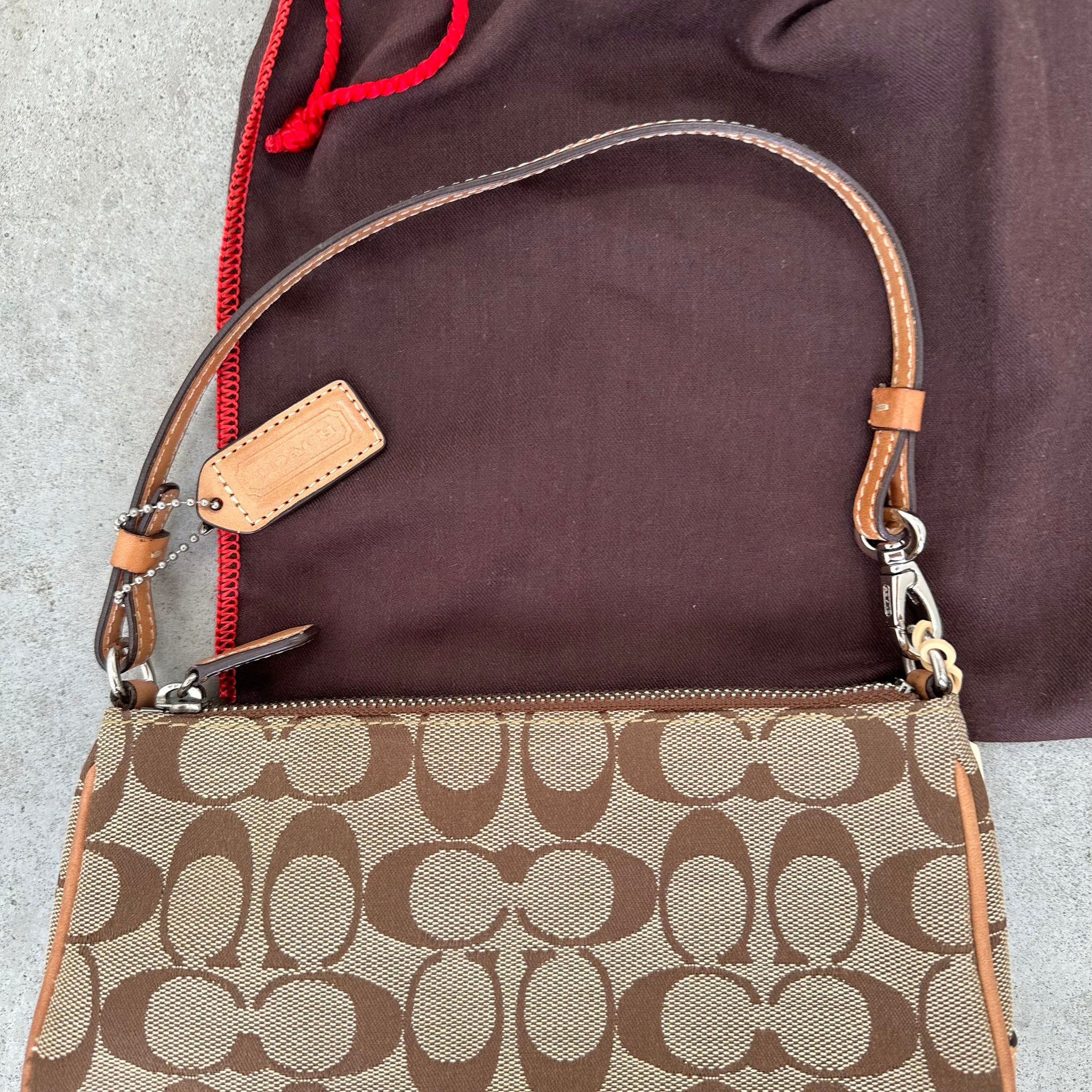 Coach Demi Shoulder Bag Tan