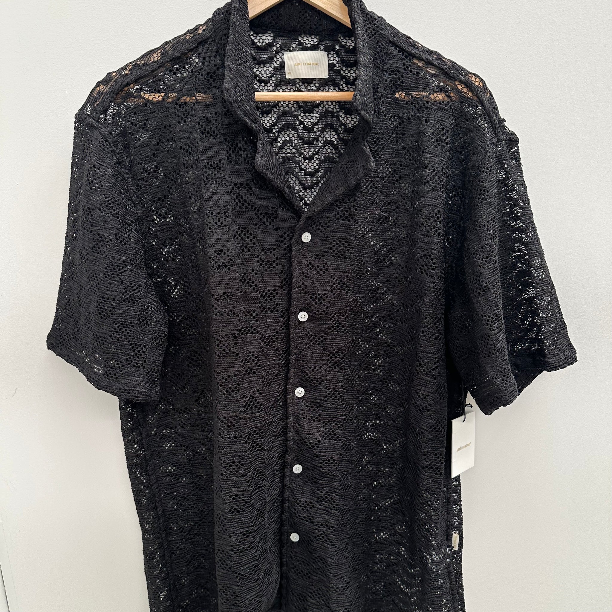 Aime Leon Dore Rico Shirt Black Size XL