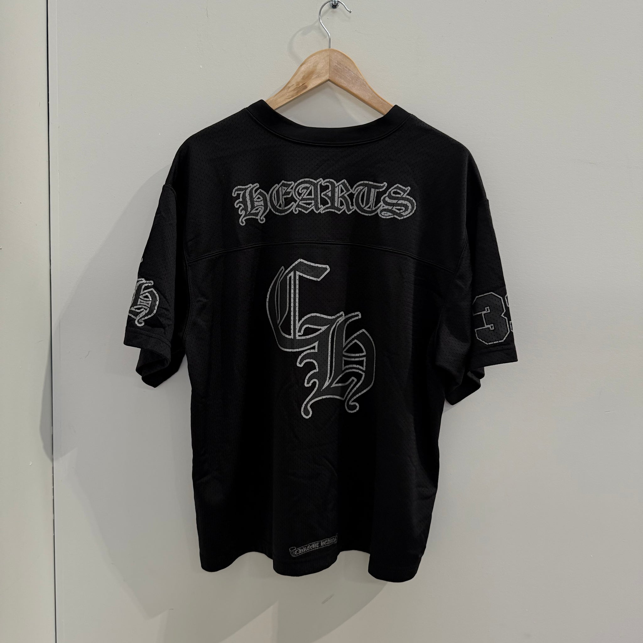 Chrome Hearts Mesh Black Jersey (Size L)