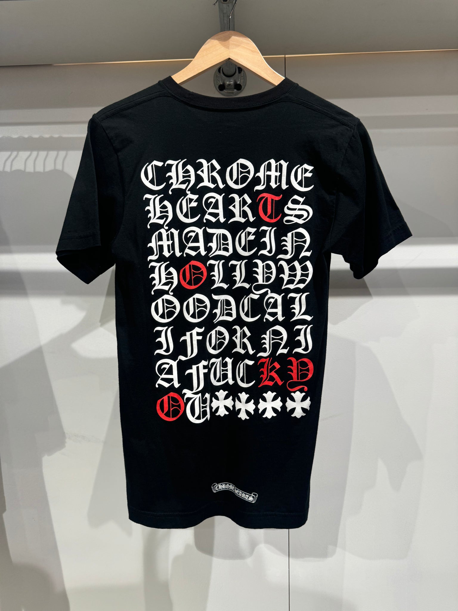 Chrome Hearts Made In Hollywood T Shirt Black (Size S)