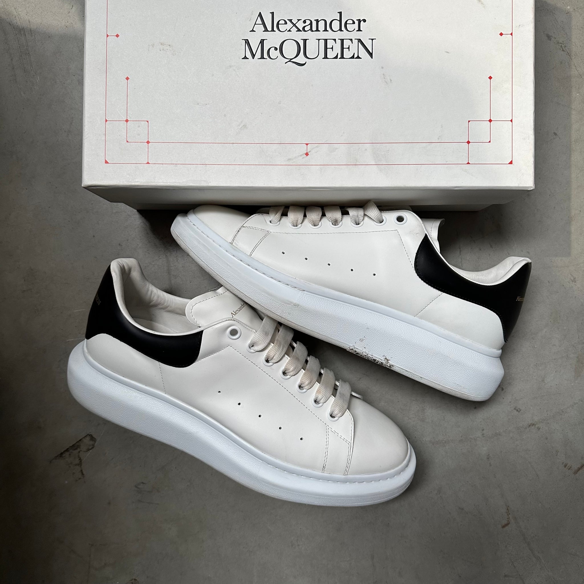 Alexander McQueen Oversized Low-Top Sneakers US14.5