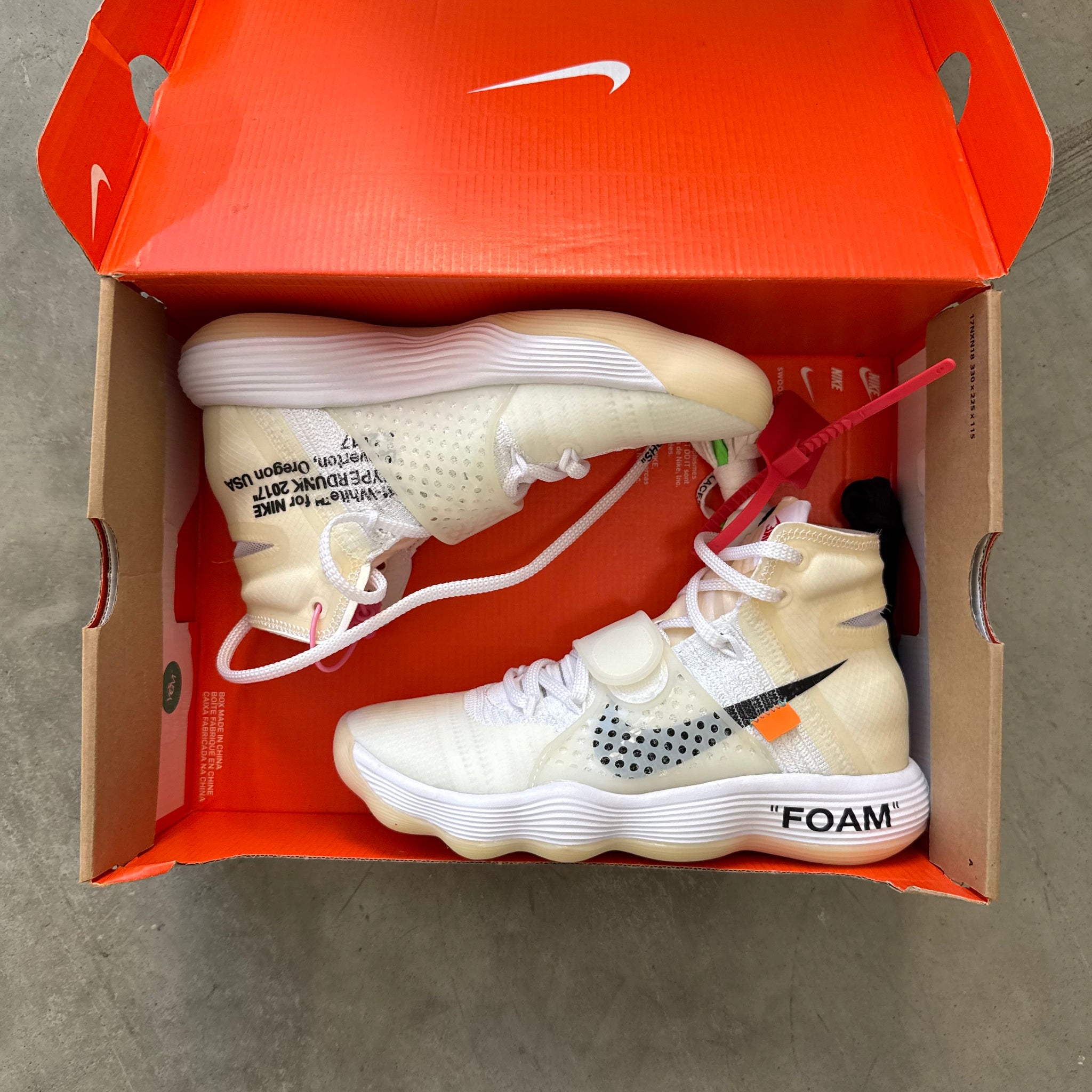 Off White Jordan Hyperdunk 2017 Basketball Shoes Nike Flyknit X