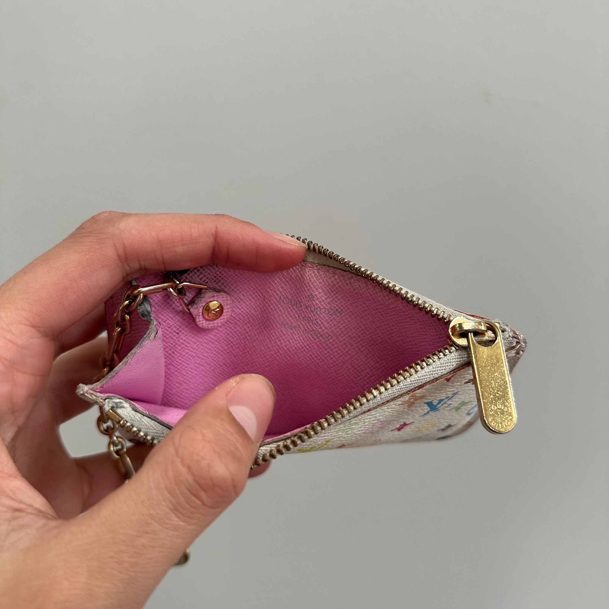 Louis Vuitton Murakami Pochette Cles Coin Purse