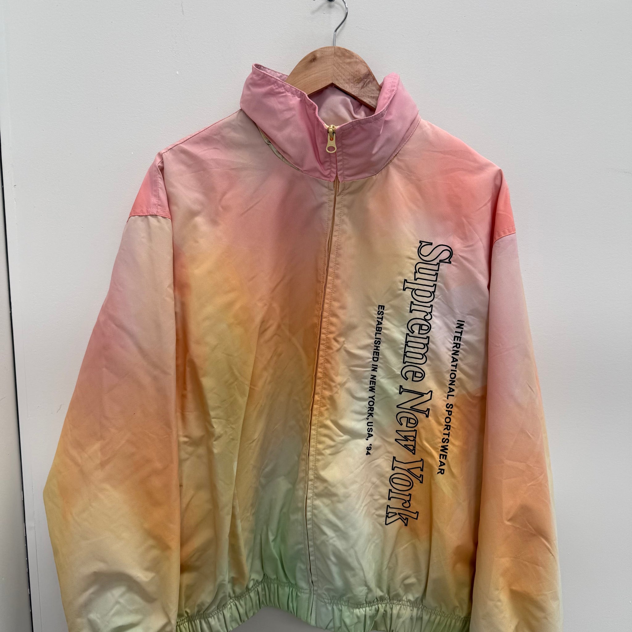 Supreme Gradient Side Logo Track Jacket (Size M)