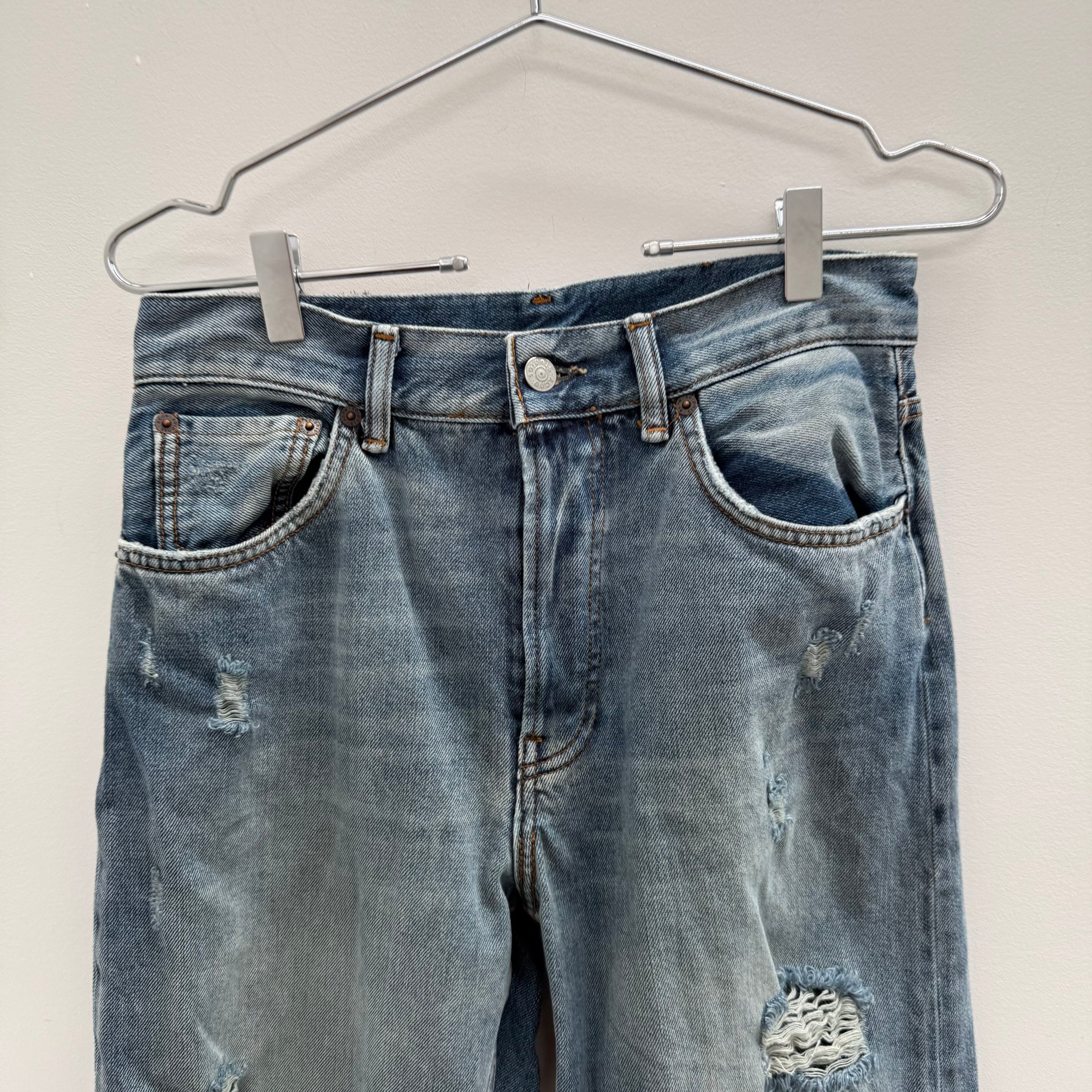 Acne Studios 2021F Detroit Blue Loose Fit (27x30)
