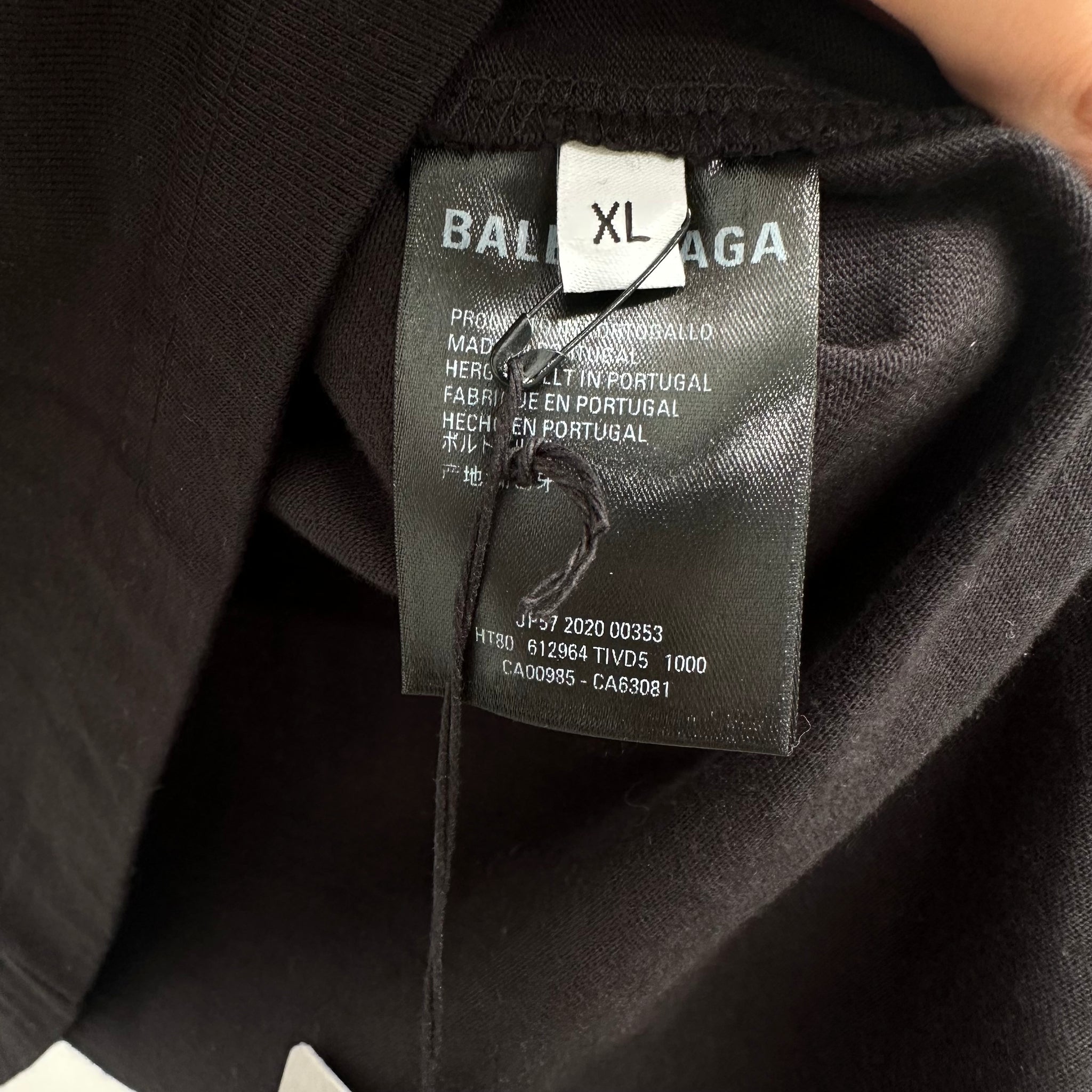 Balenciaga Gym Wear Small Fit T-Shirt