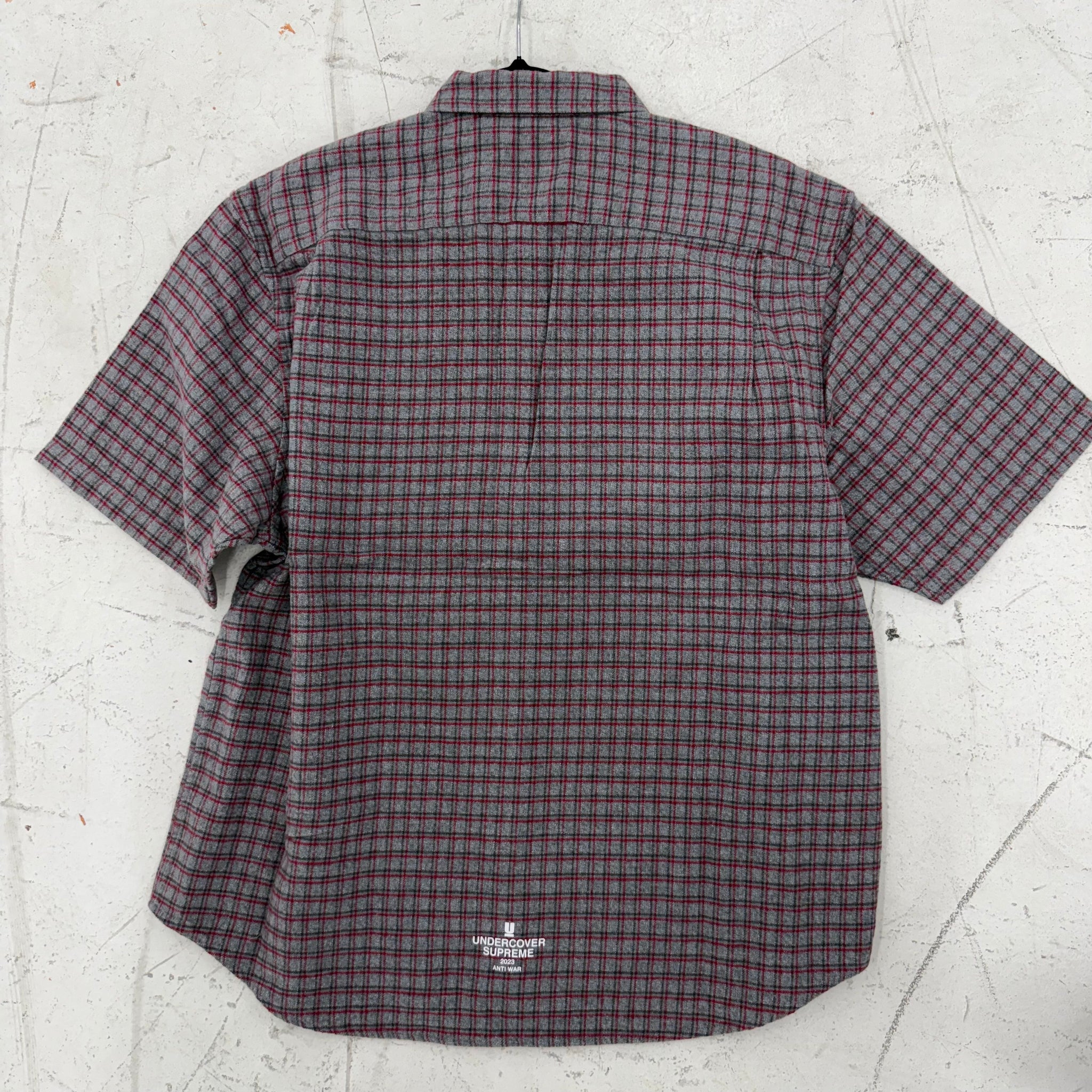 Supreme Undercover S/S Flannel Button Shirt (Size L)