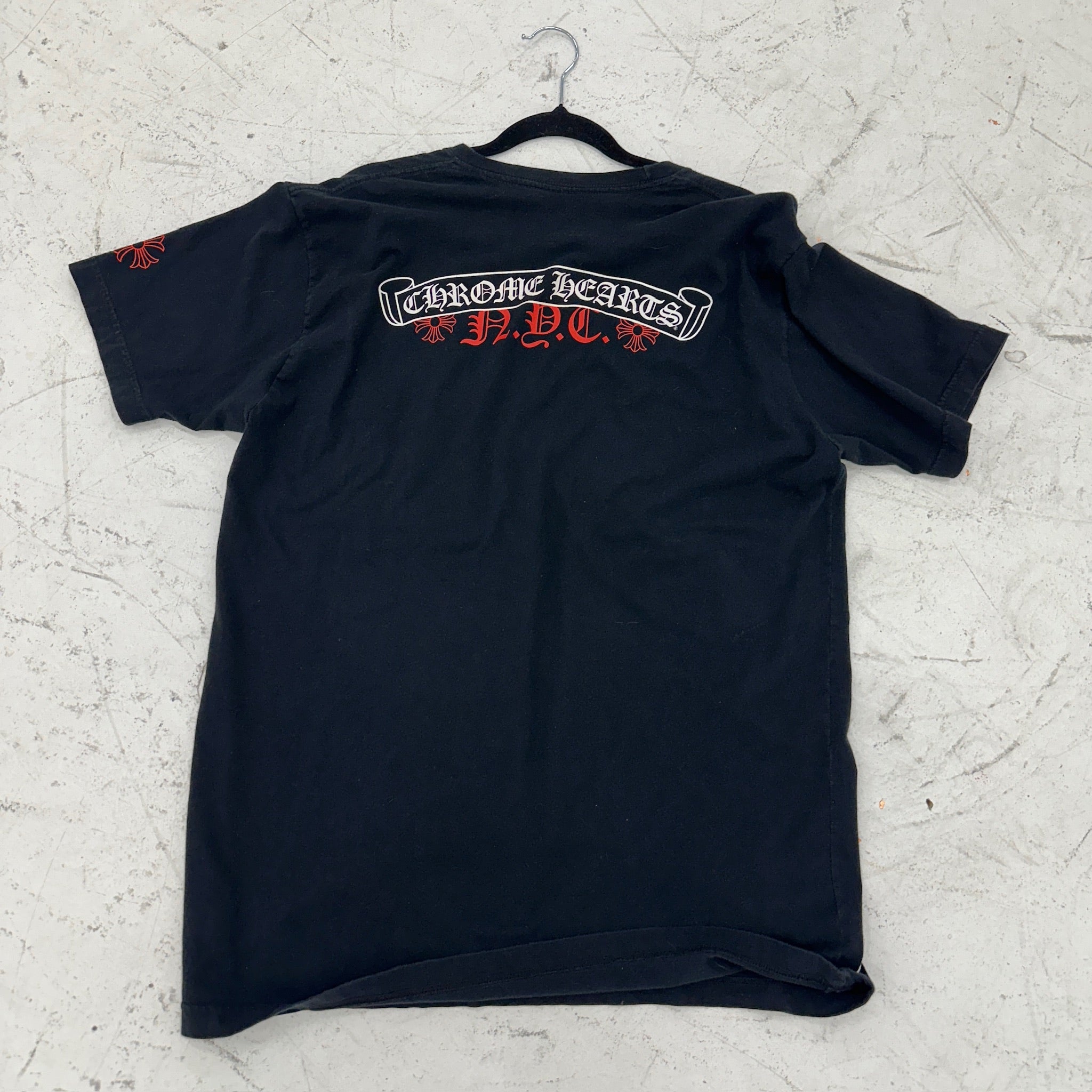 Chrome Hearts NYC Tee Black Size XL
