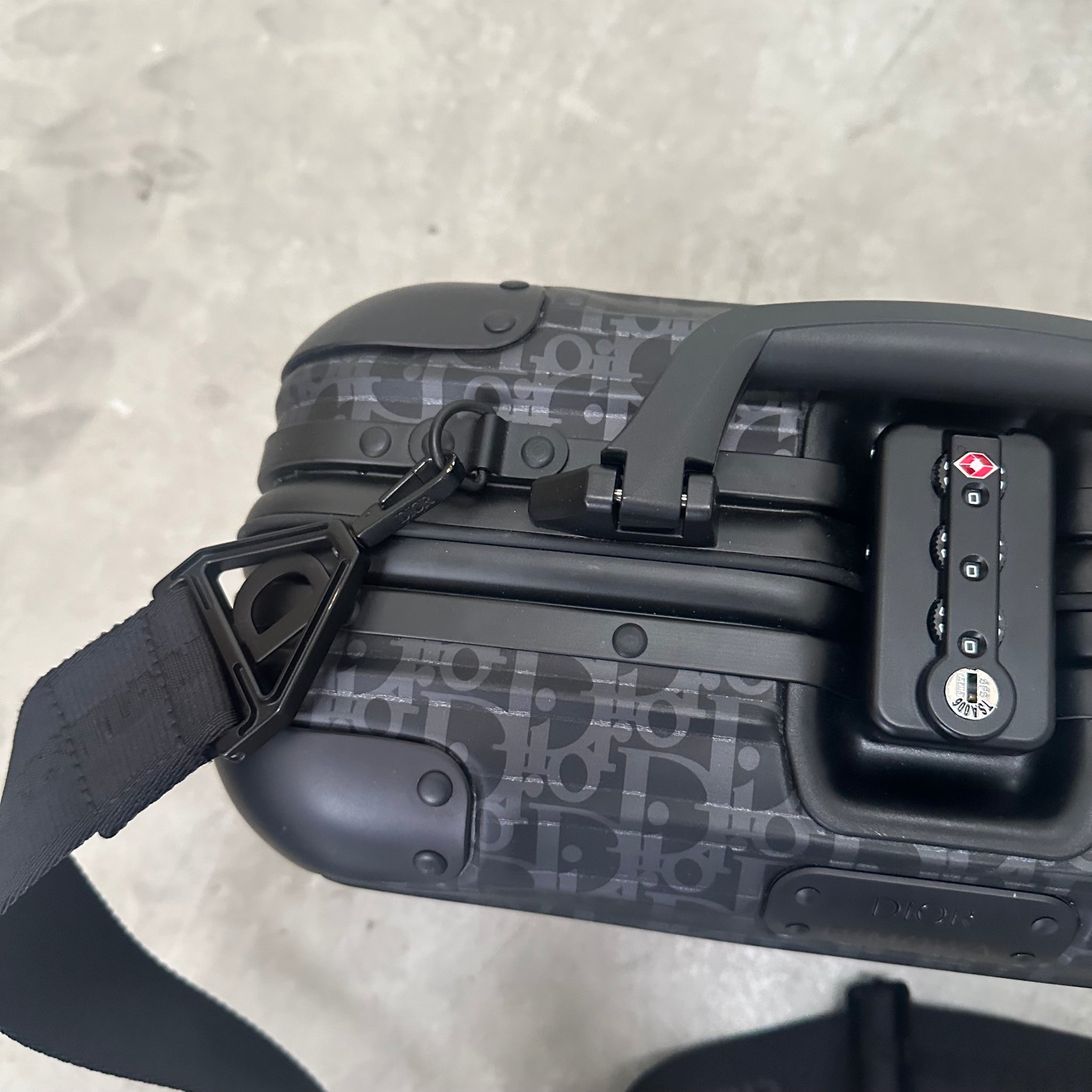 Dior Rimowa Carry On Case Aluminium