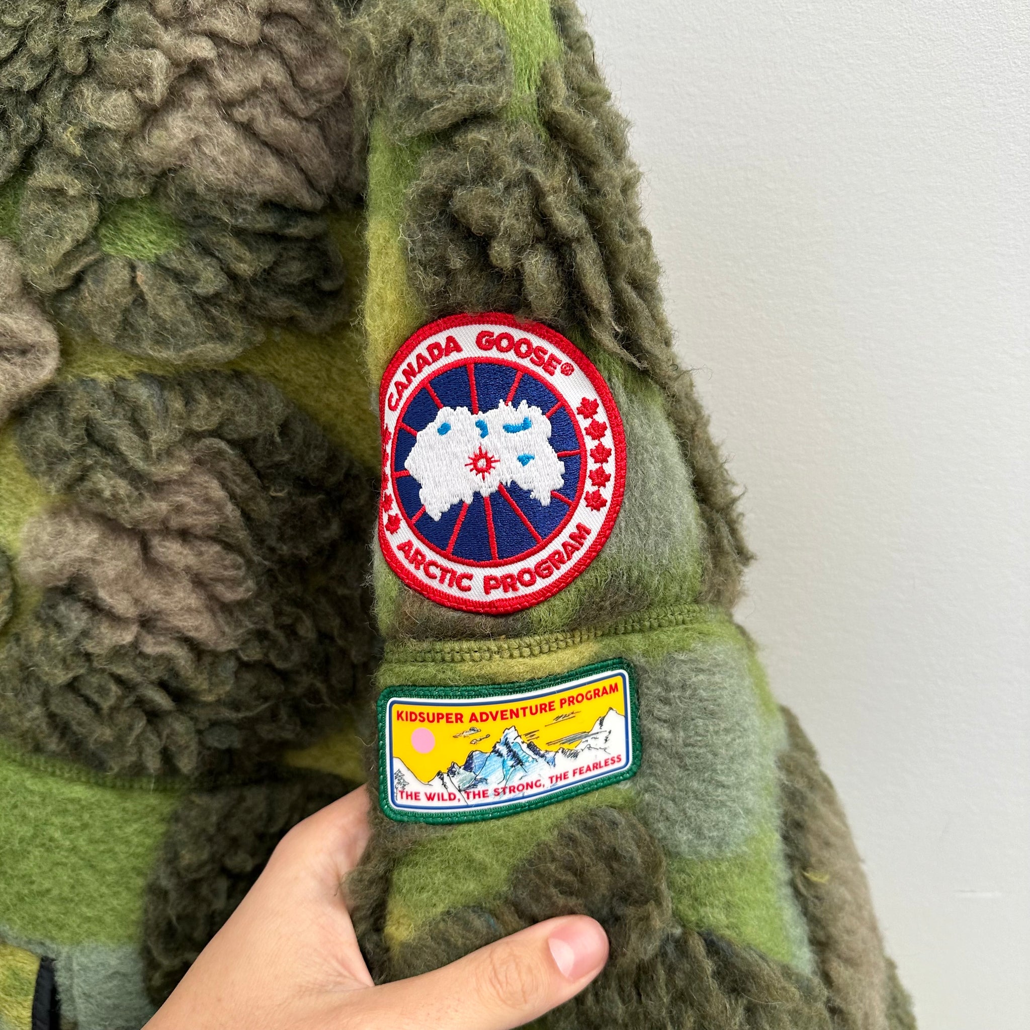 Canada Goose Kid Super Reversible Preferable Green Jacket (fits M-L)