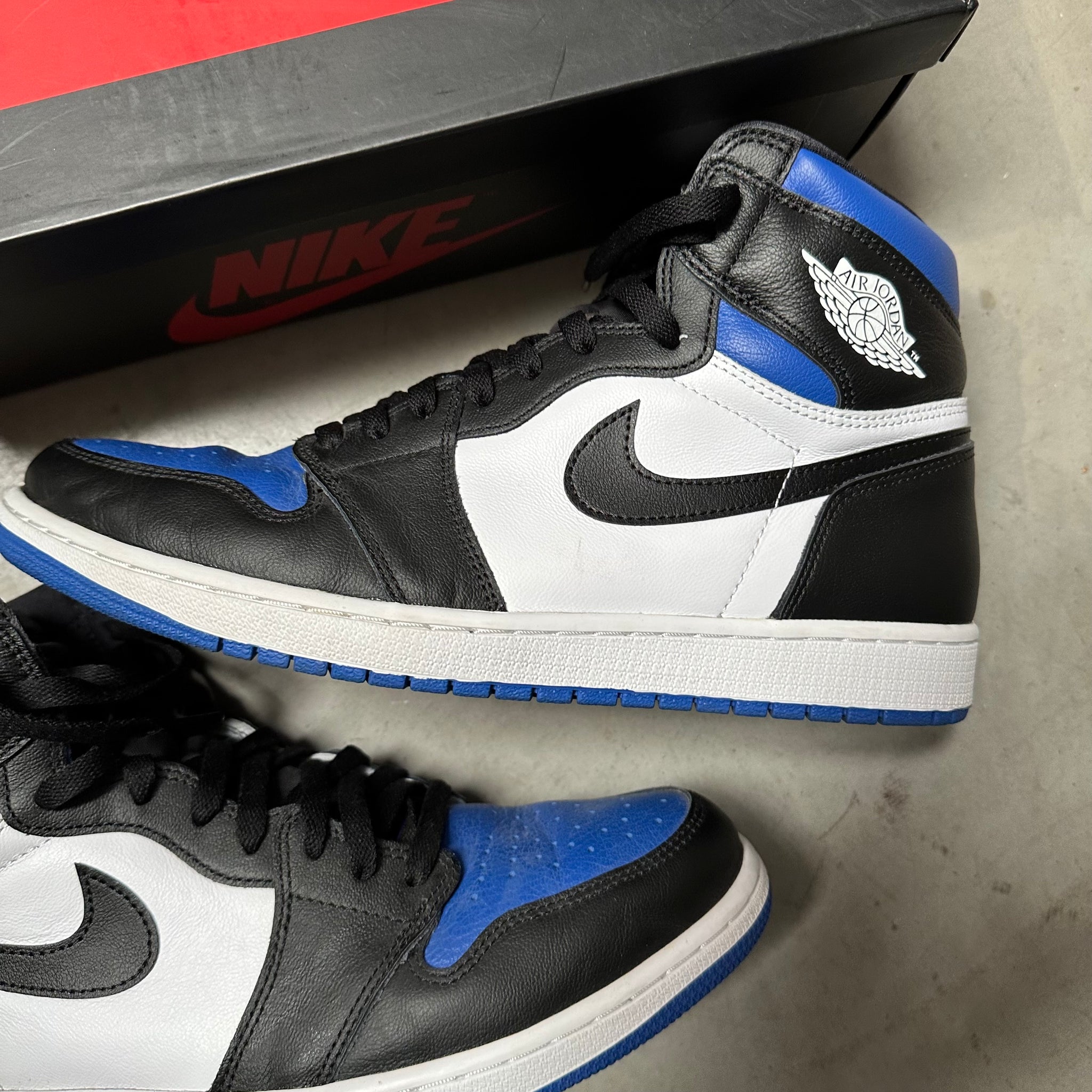 Nike Jordan 1 Retro Royal Toe US13