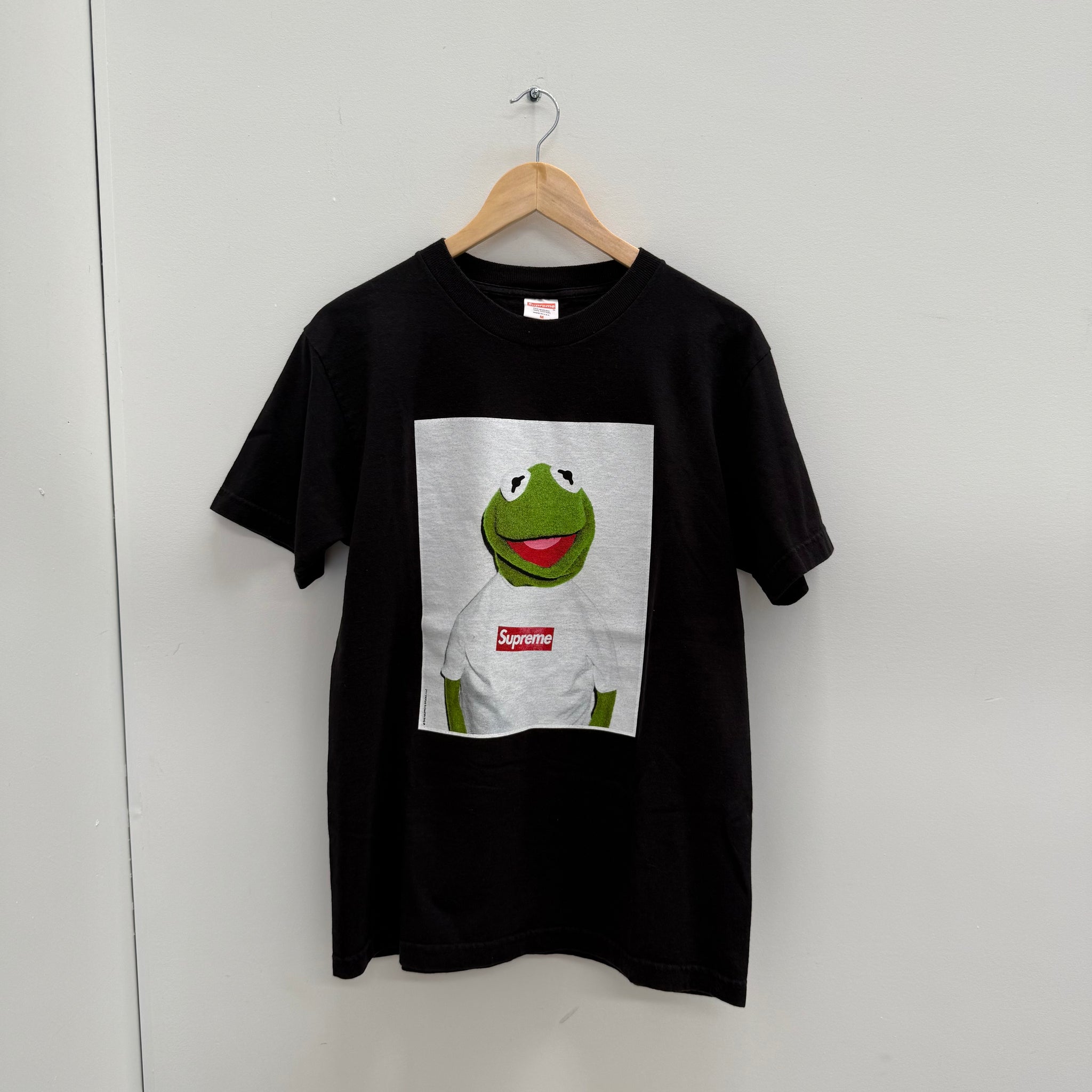 Supreme Kermit The Frog Photo Tee Black (Size M)