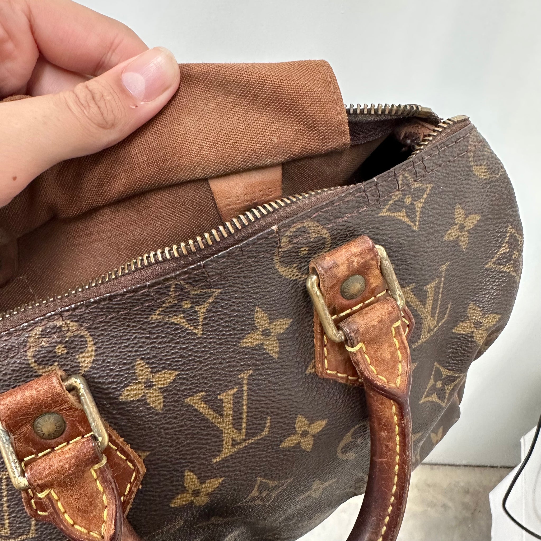 Louis Vuitton Hand Bag Speedy 25 Monogram