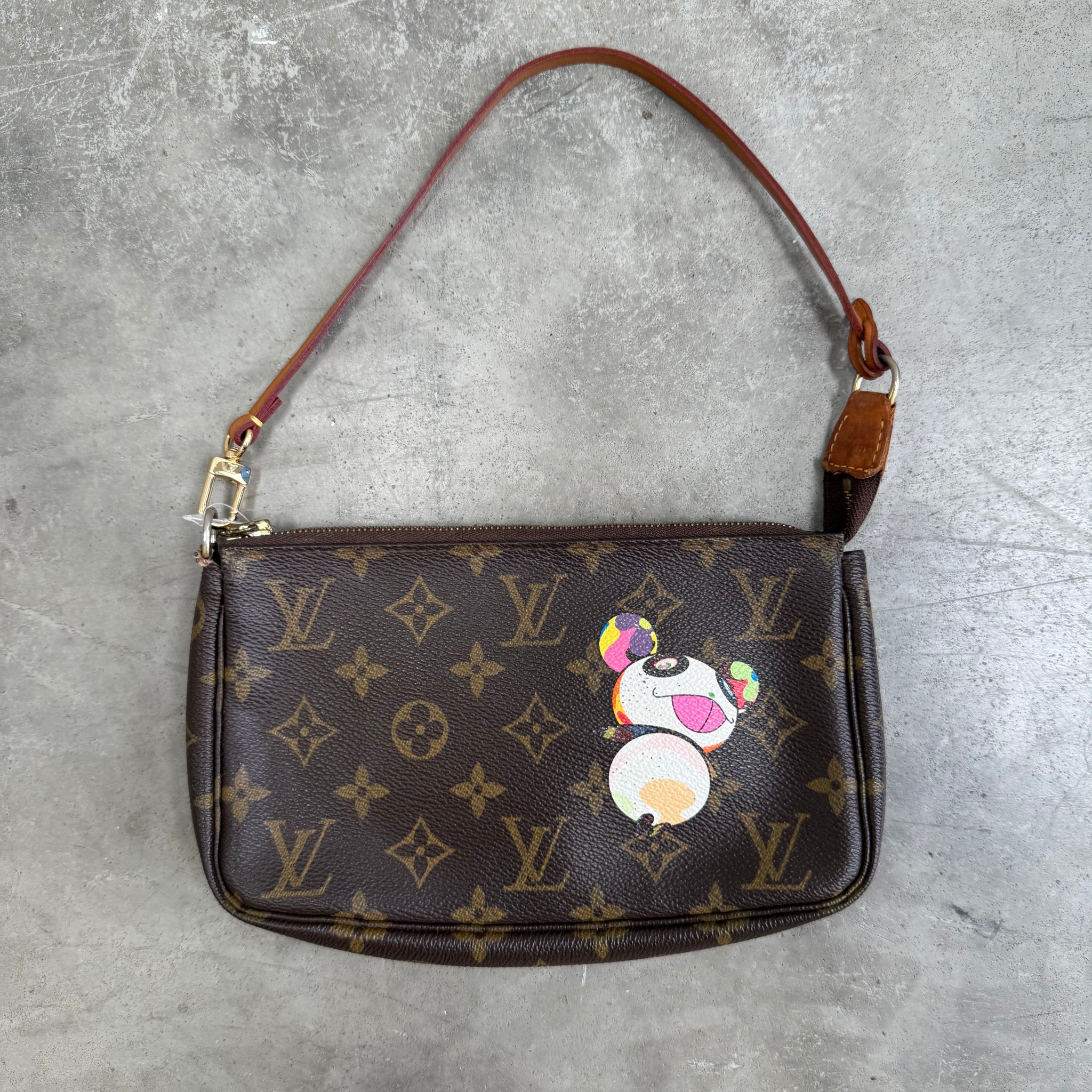Louis Vuitton Murakami Panda Monogram Pochette Bag