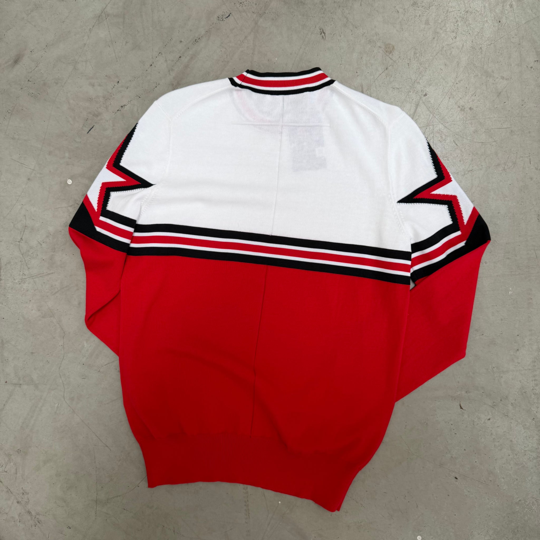 Givenchy SS18 Star and Stripe Knit Crewneck (fits XS-S)