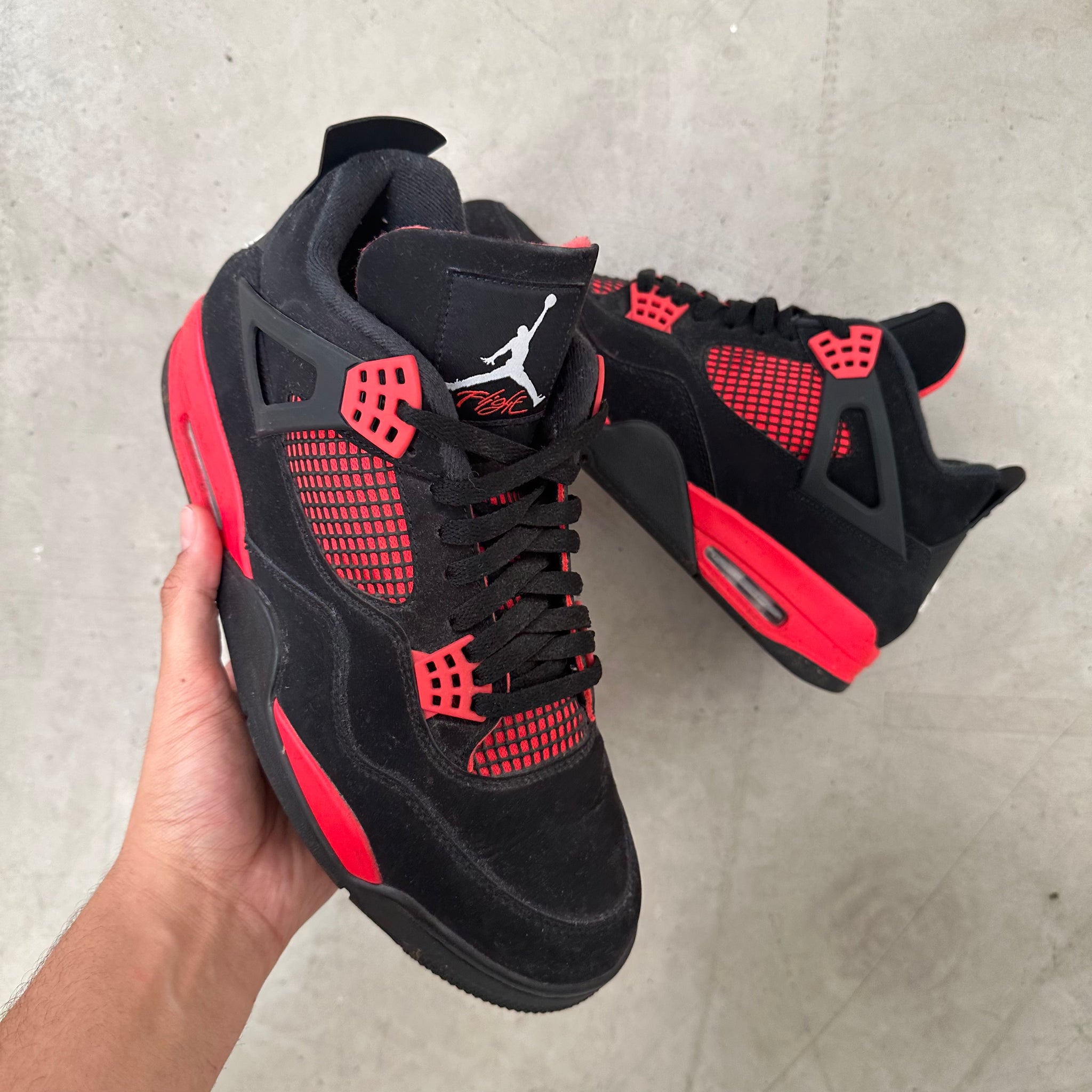 Jordan 4 Red Thunder US12