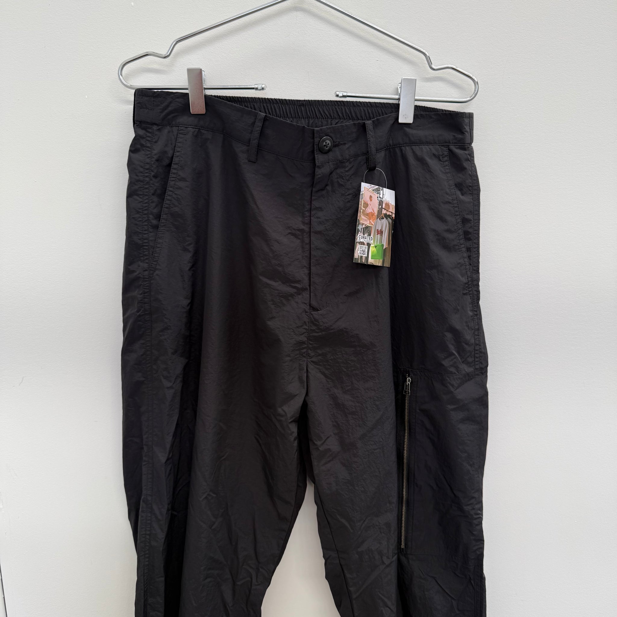 Beams Lights Parachute Zip Pants Black (Size L)