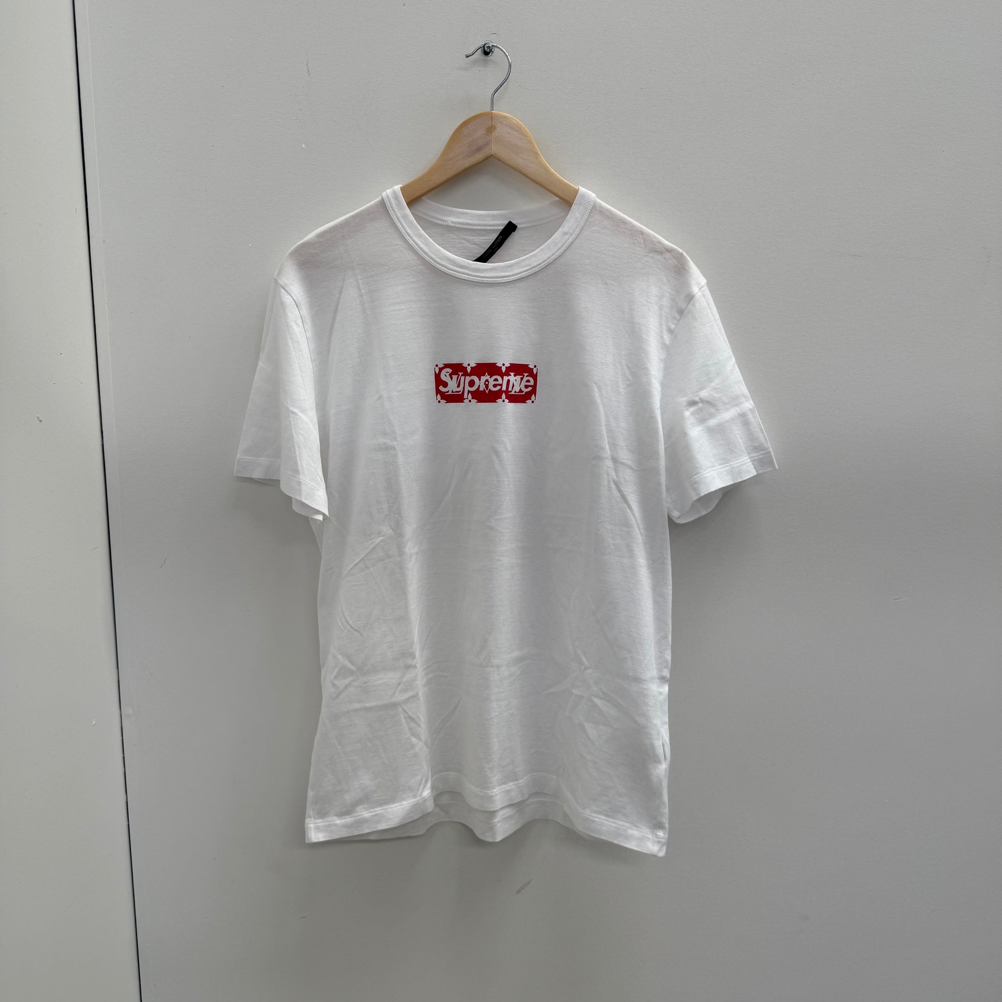 Supreme Louis Vuitton Box Logo Tee White (Size M)