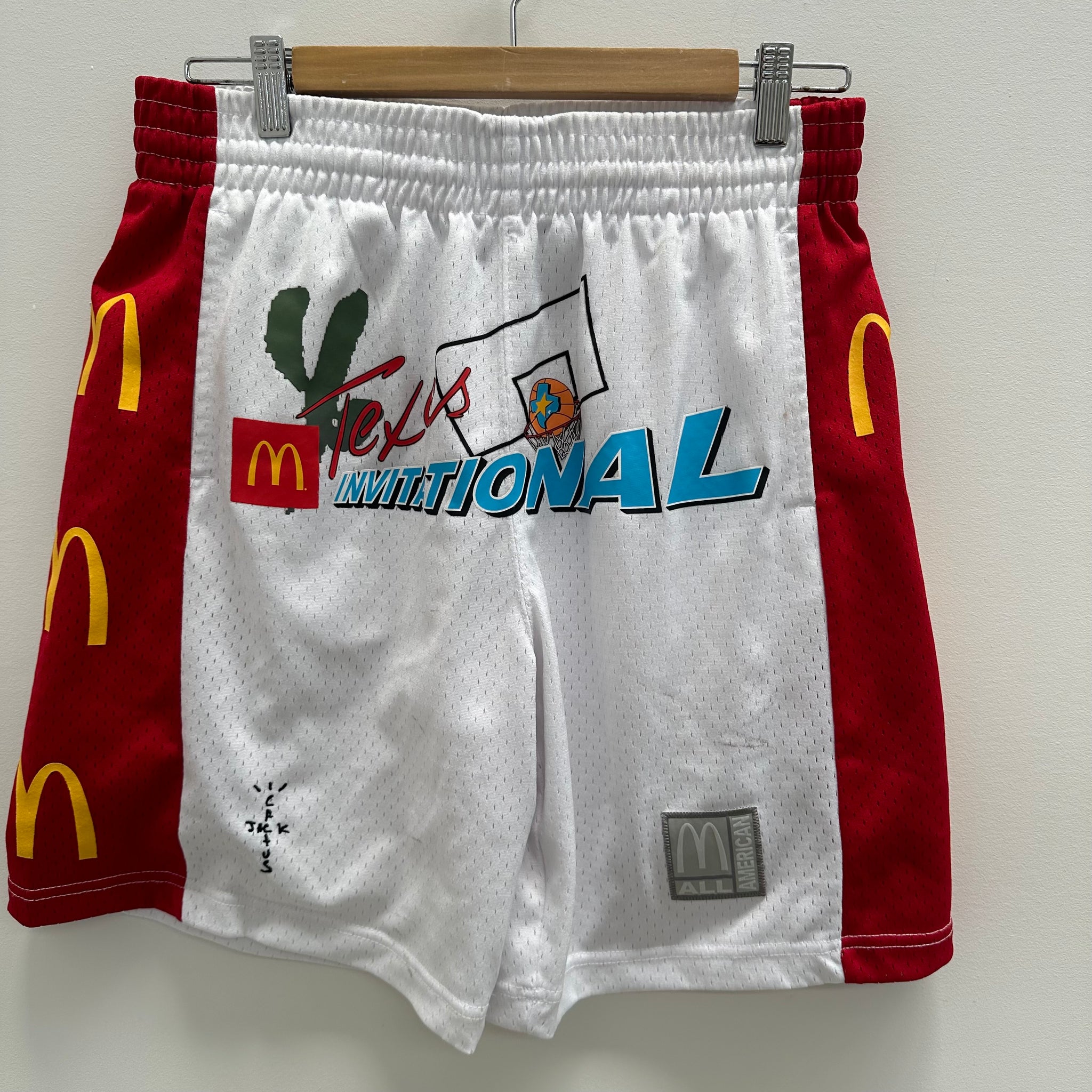 Travis Scott x McDonald's Cactus Jack All American Shorts (Size S)