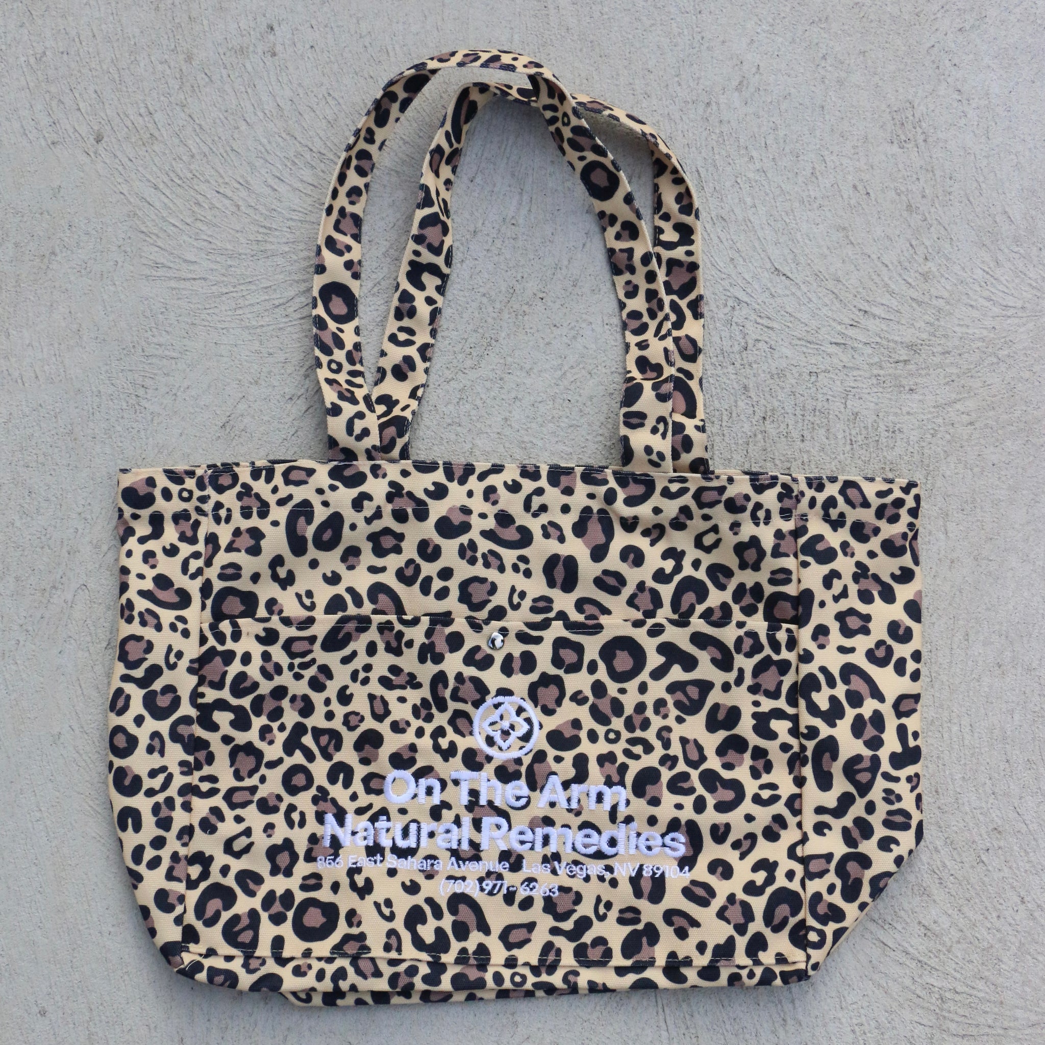 On The Arm Tote Bag Leopard