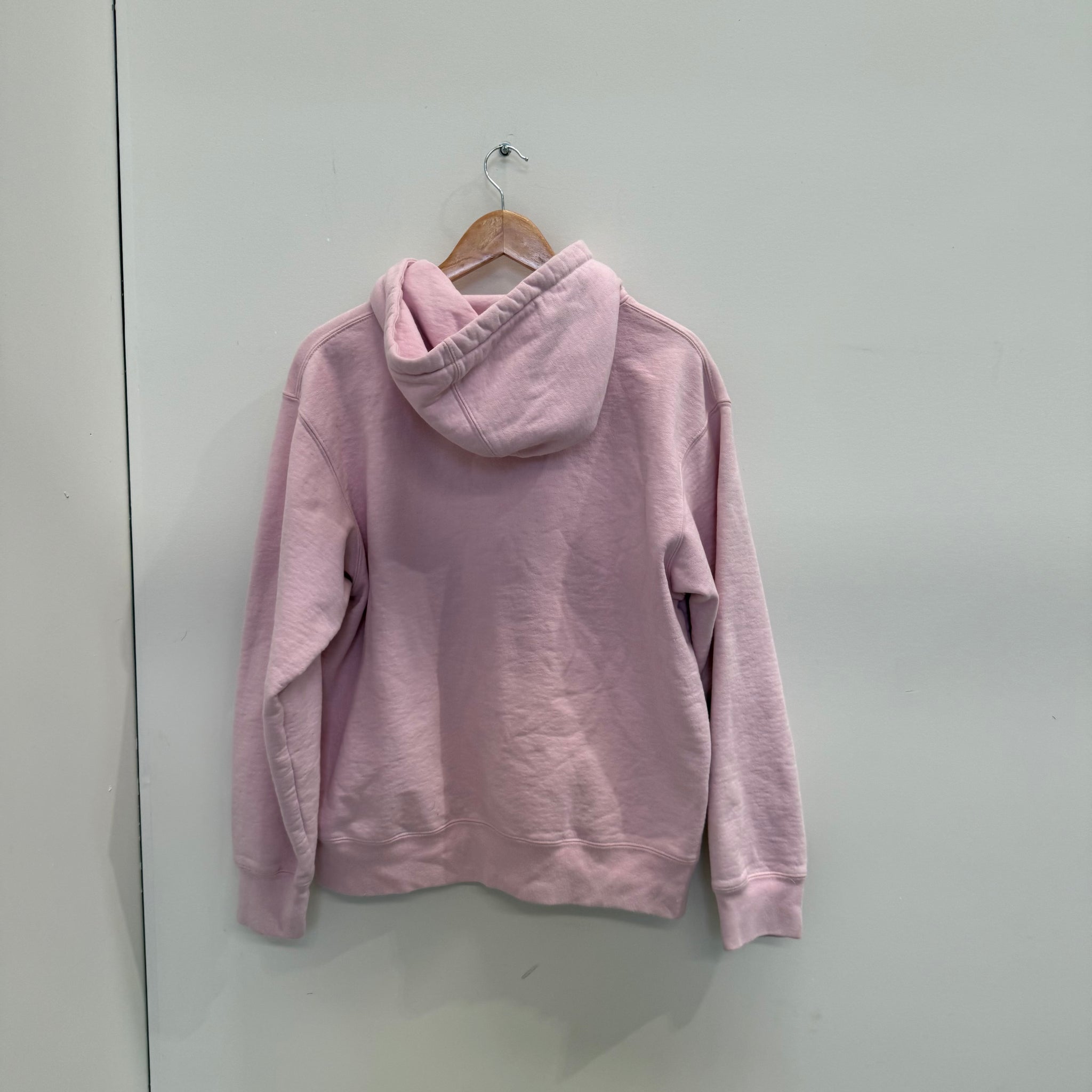 Supreme Burberry Box Logo Hoodie Pink (Size S)