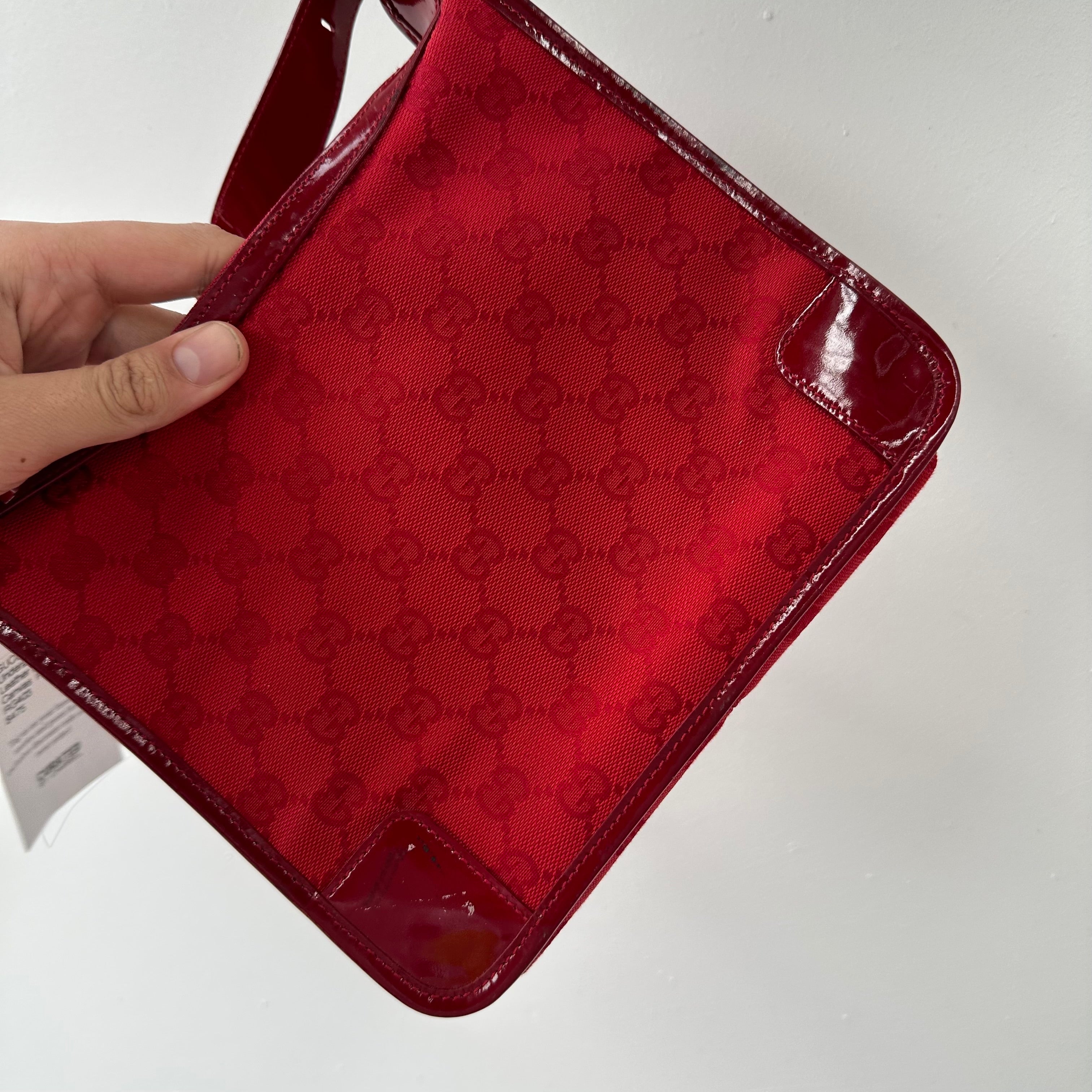 Gucci Square Shoulder Bag Red