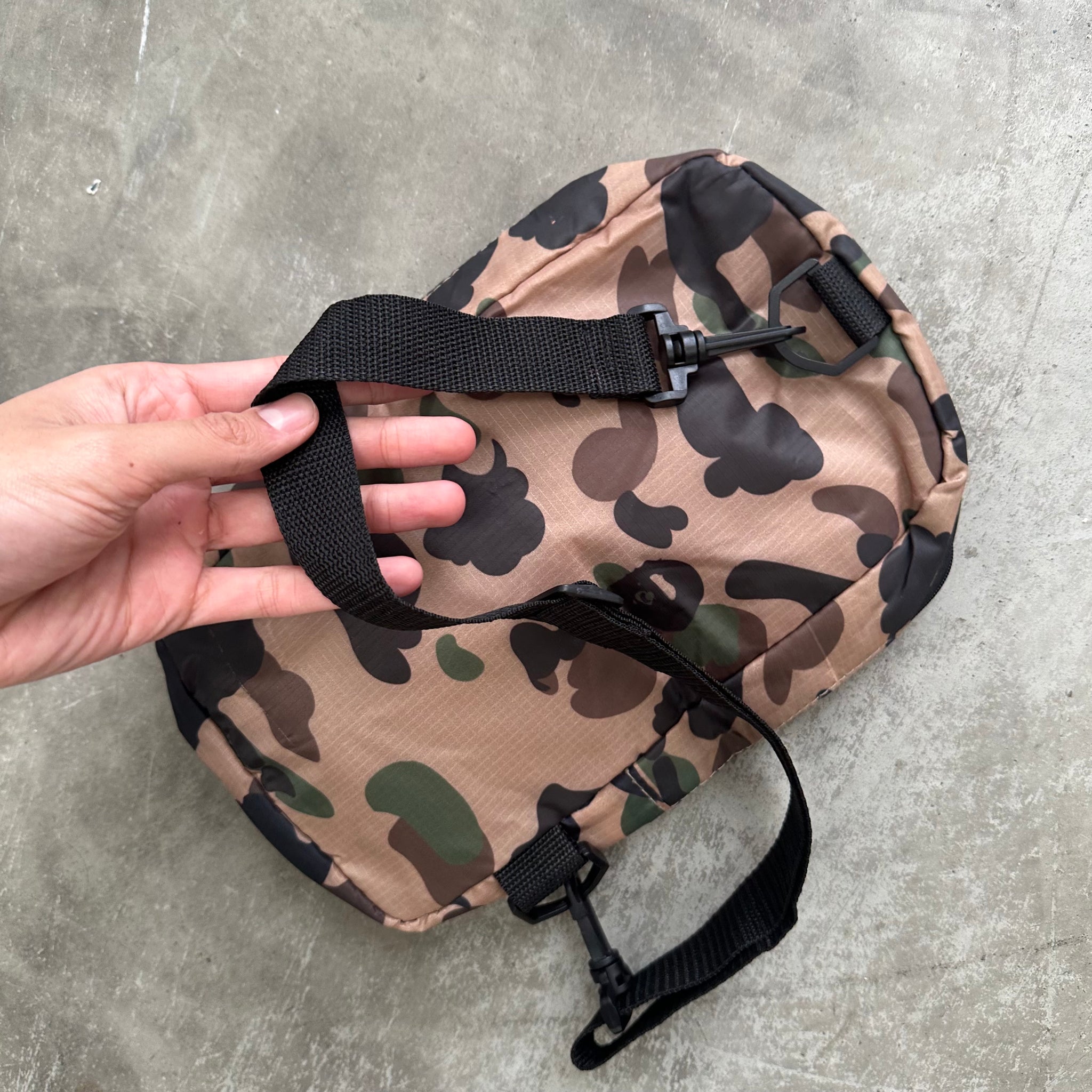 Bape Camo Logo Crossbody Bag