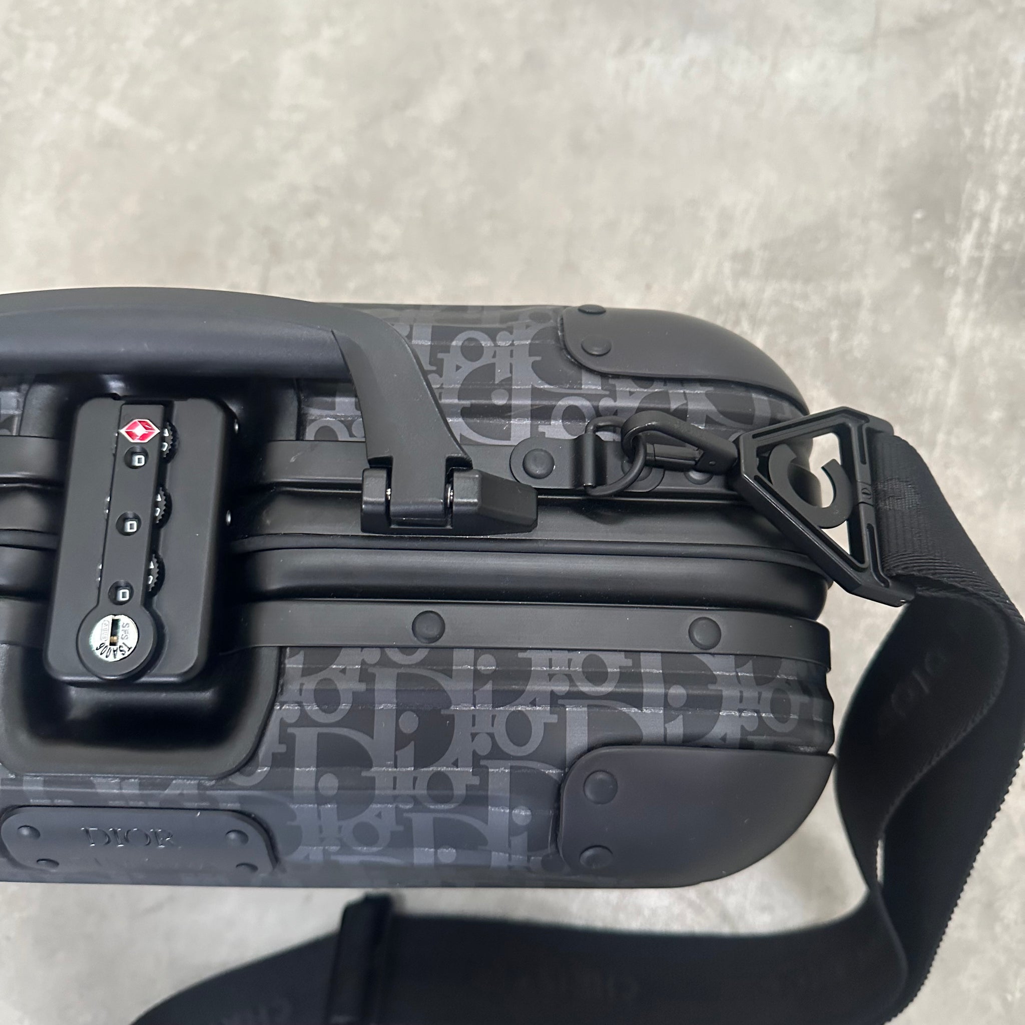 Dior Rimowa Carry On Case Aluminium