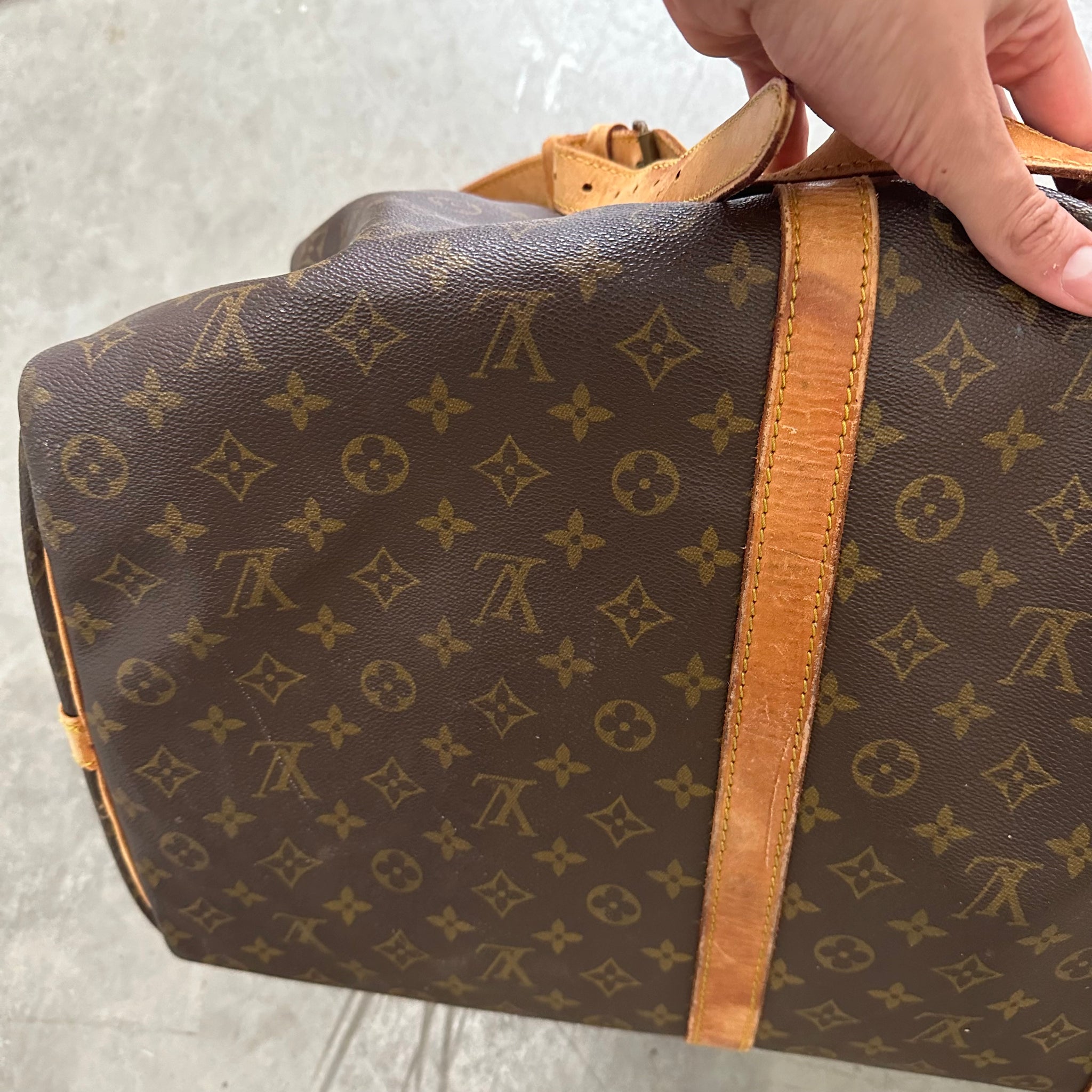 Louis Vuitton Monogram Keepall Bandouliere 60 with Shoulder Strap