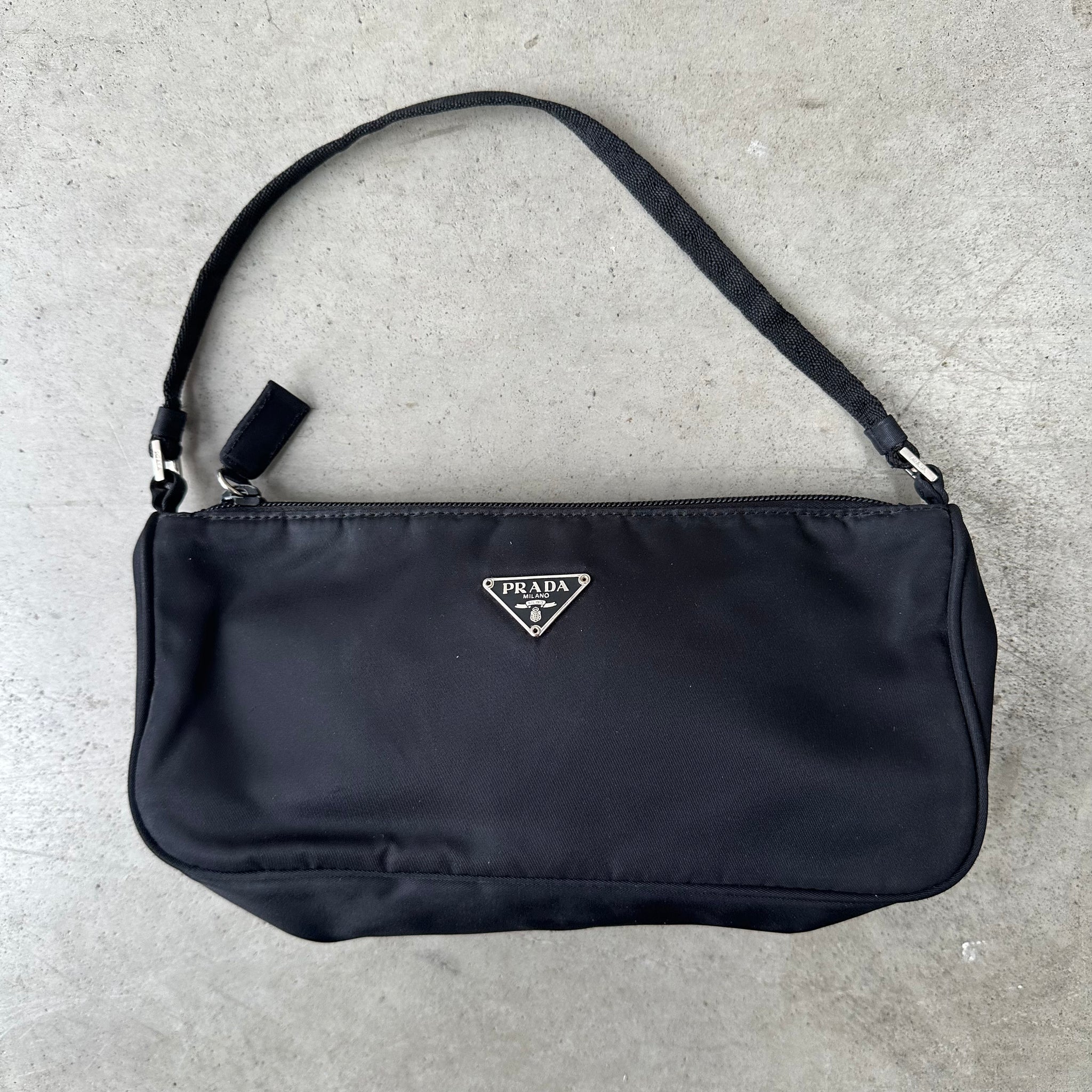 Prada Black Pochette Shoulder Bag