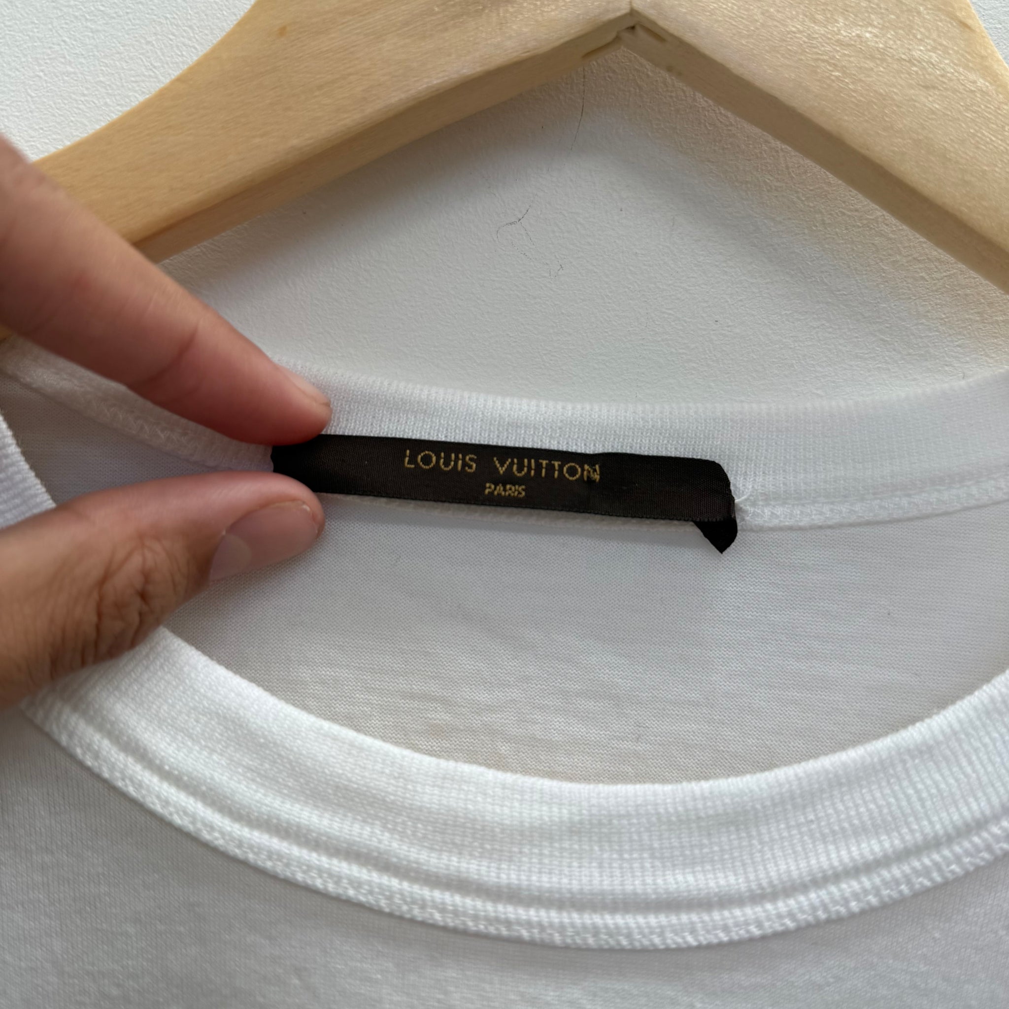 Supreme Louis Vuitton Box Logo Tee White (Size M)