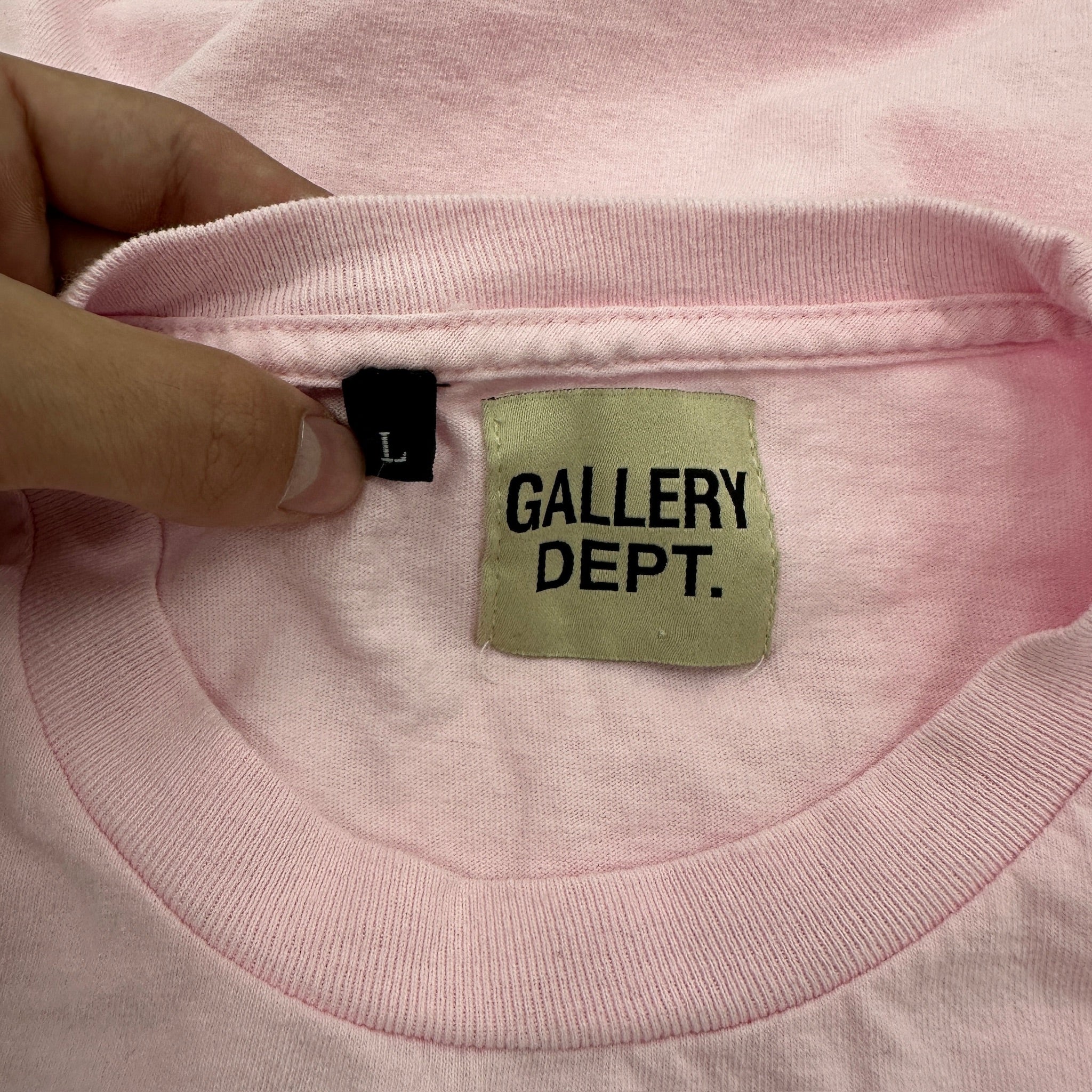 Gallery Dept Virgil Abloh Matcha Tee Pink (Size L)