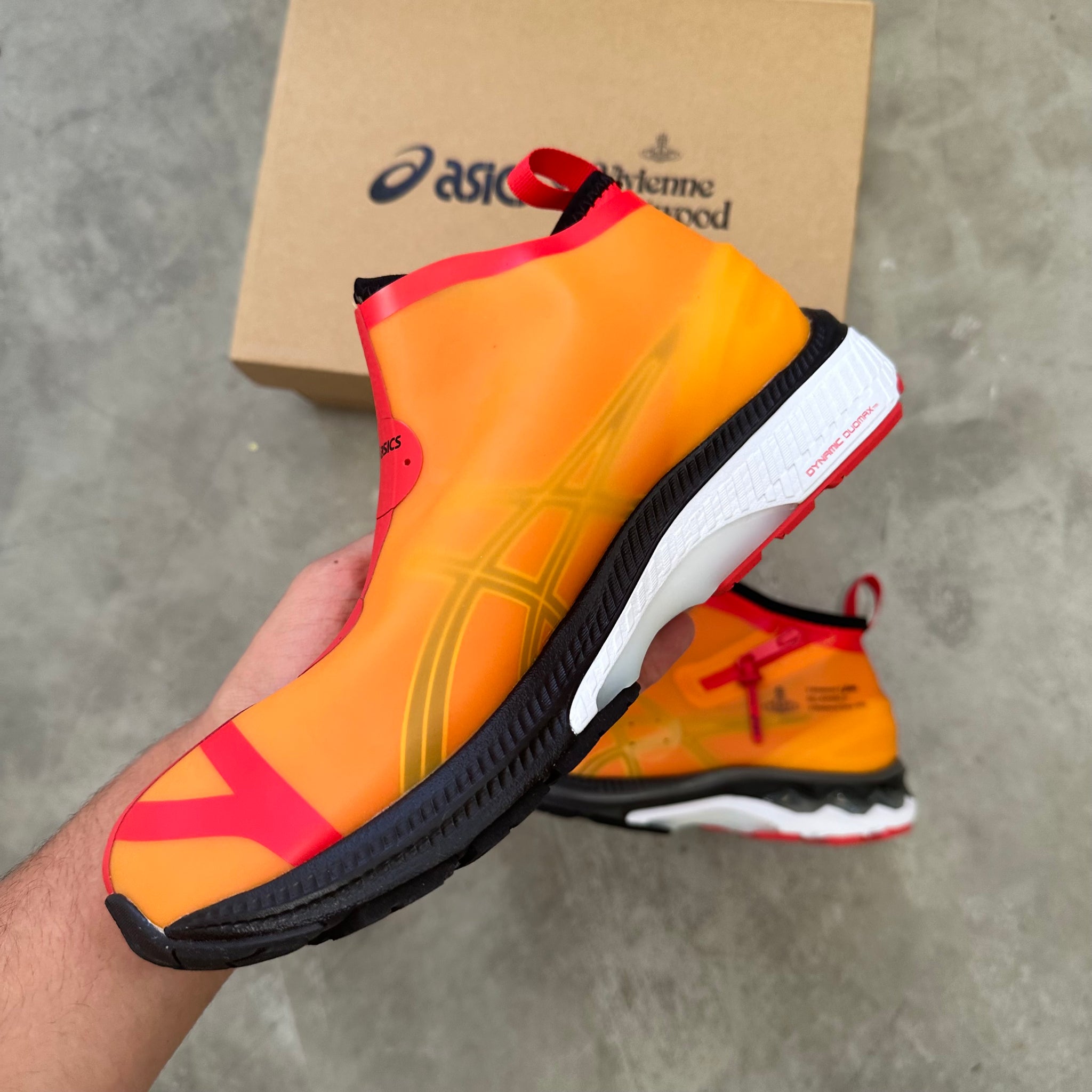 ASICS Gel-Kayano 27 LTX Vivienne Westwood Citrus US8