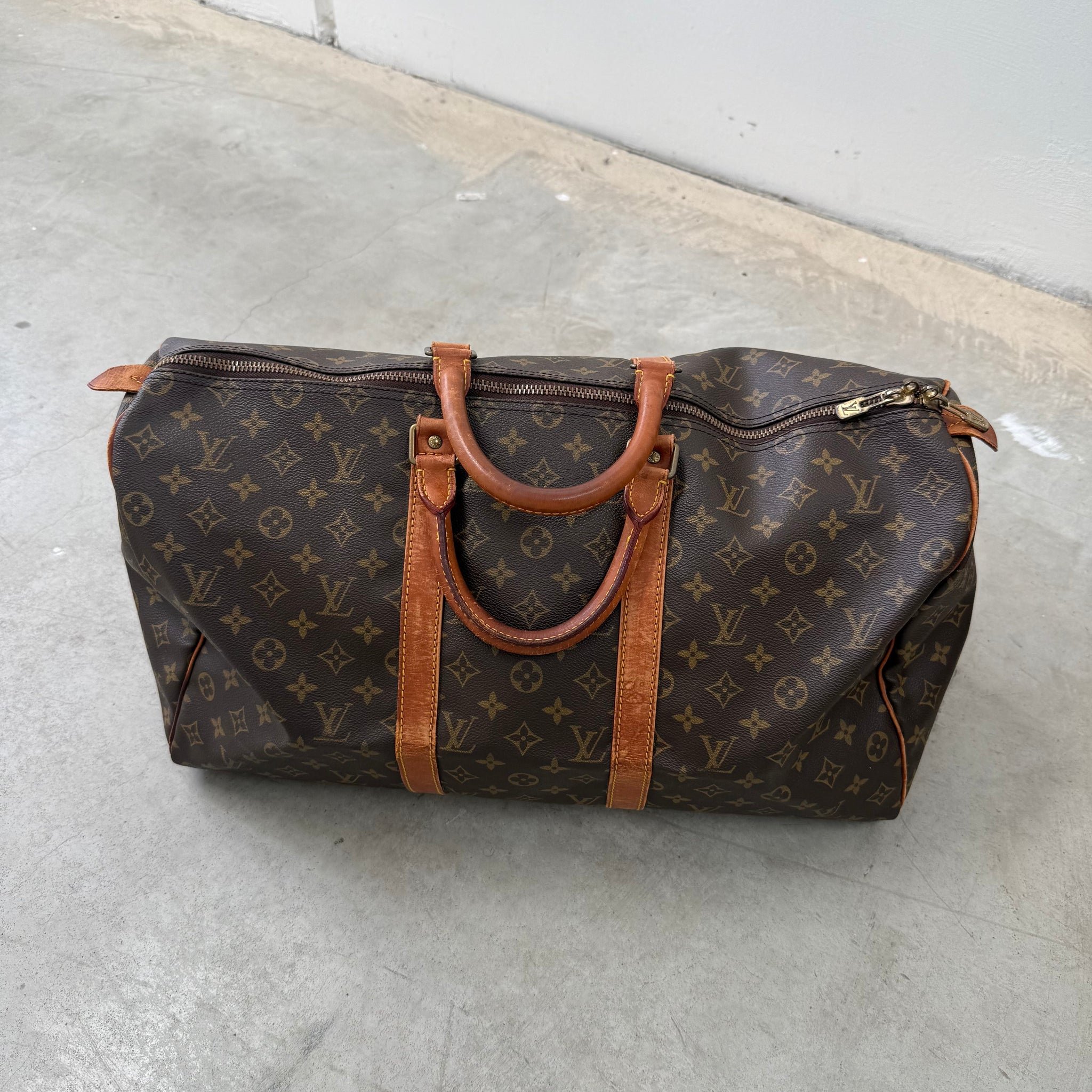 Louis Vuitton Monogram Keepall 50 Duffle Bag