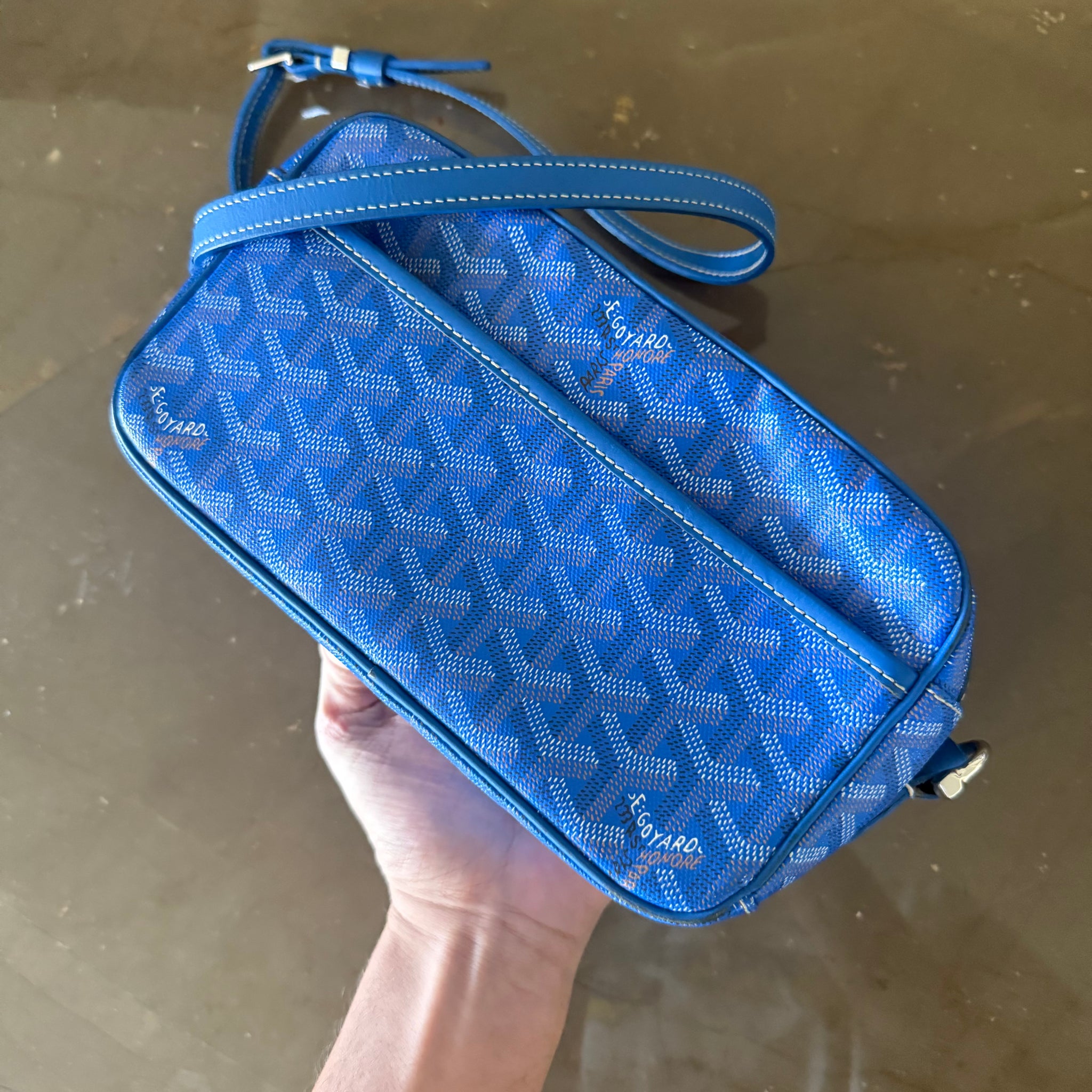 Goyard Cap-Vert PM Bag Sky Blue