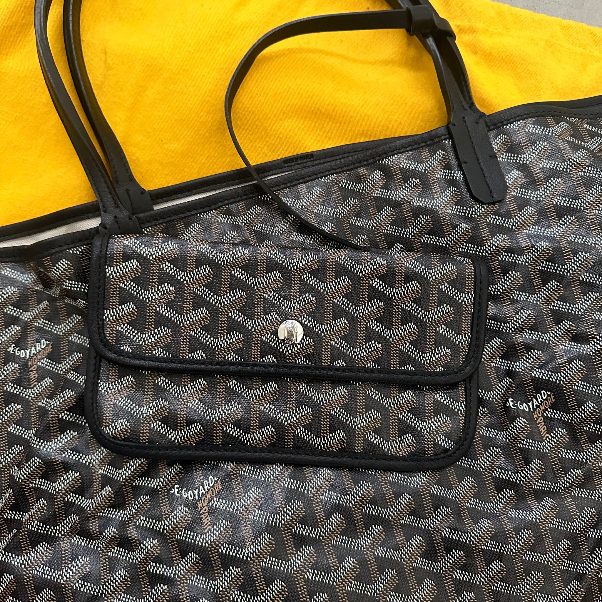 Goyard Saint Louis Tote PM Black