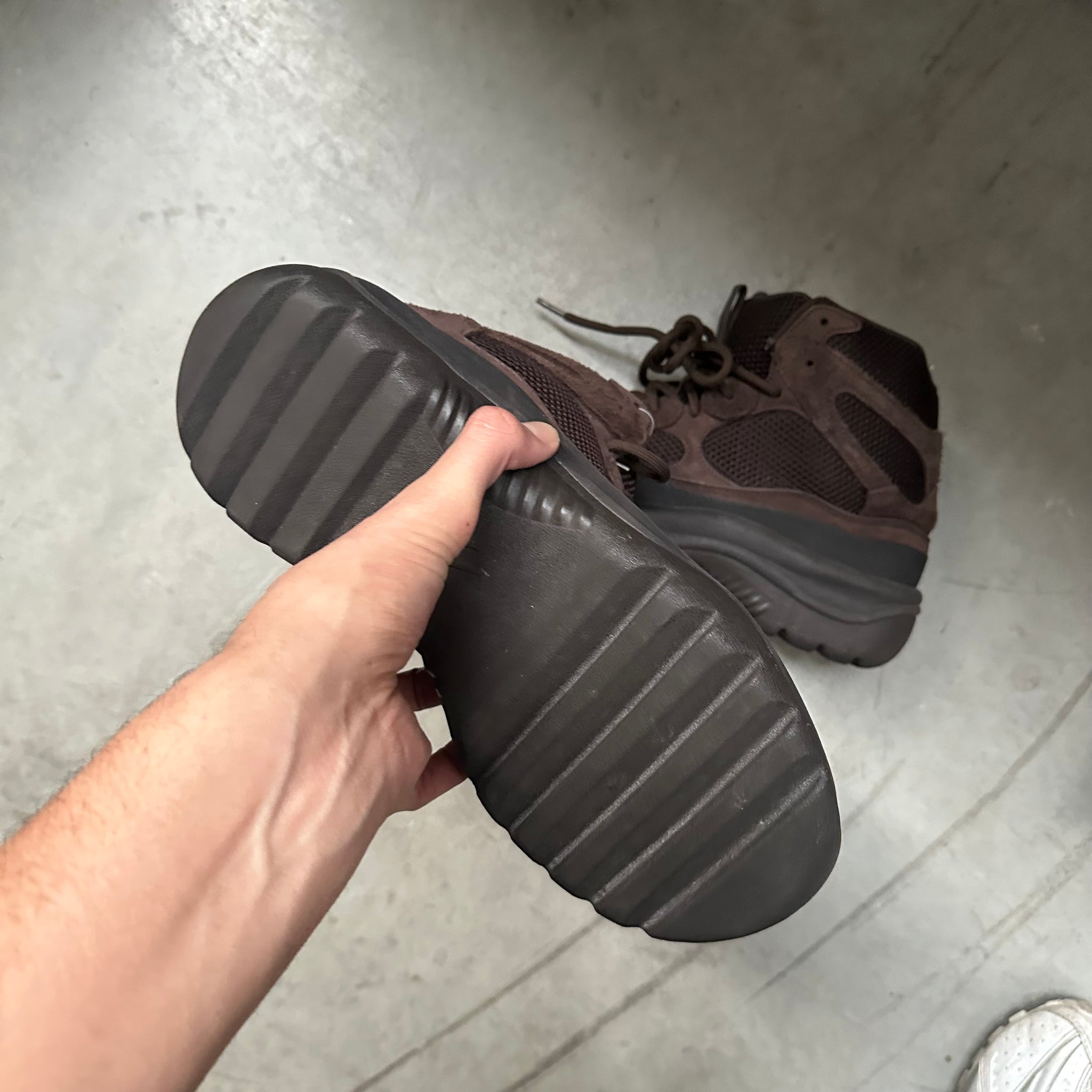 Yeezy Desert Boot Oil On Feet Yeezy Boot Desert Oil Yeezy Desert