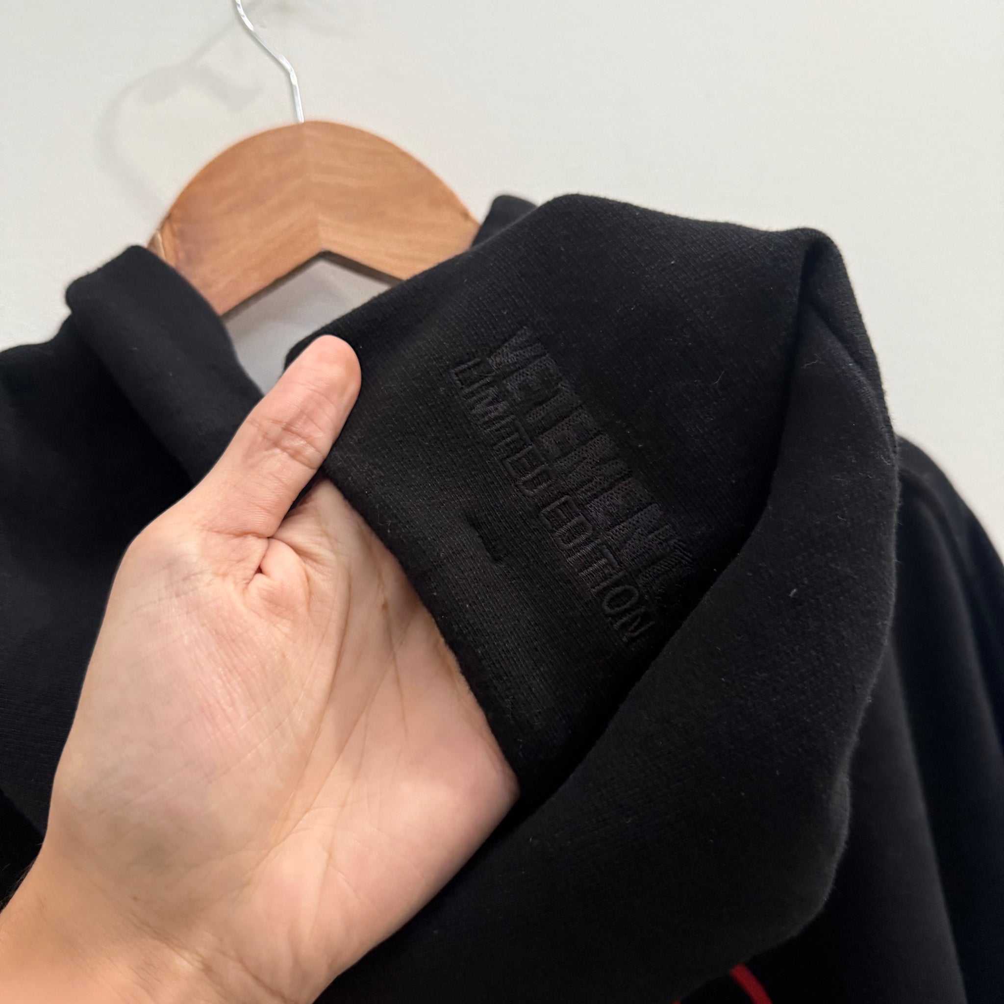 Vetements Restricted Rated R Oversized Black Hoodie (fits L-XL)