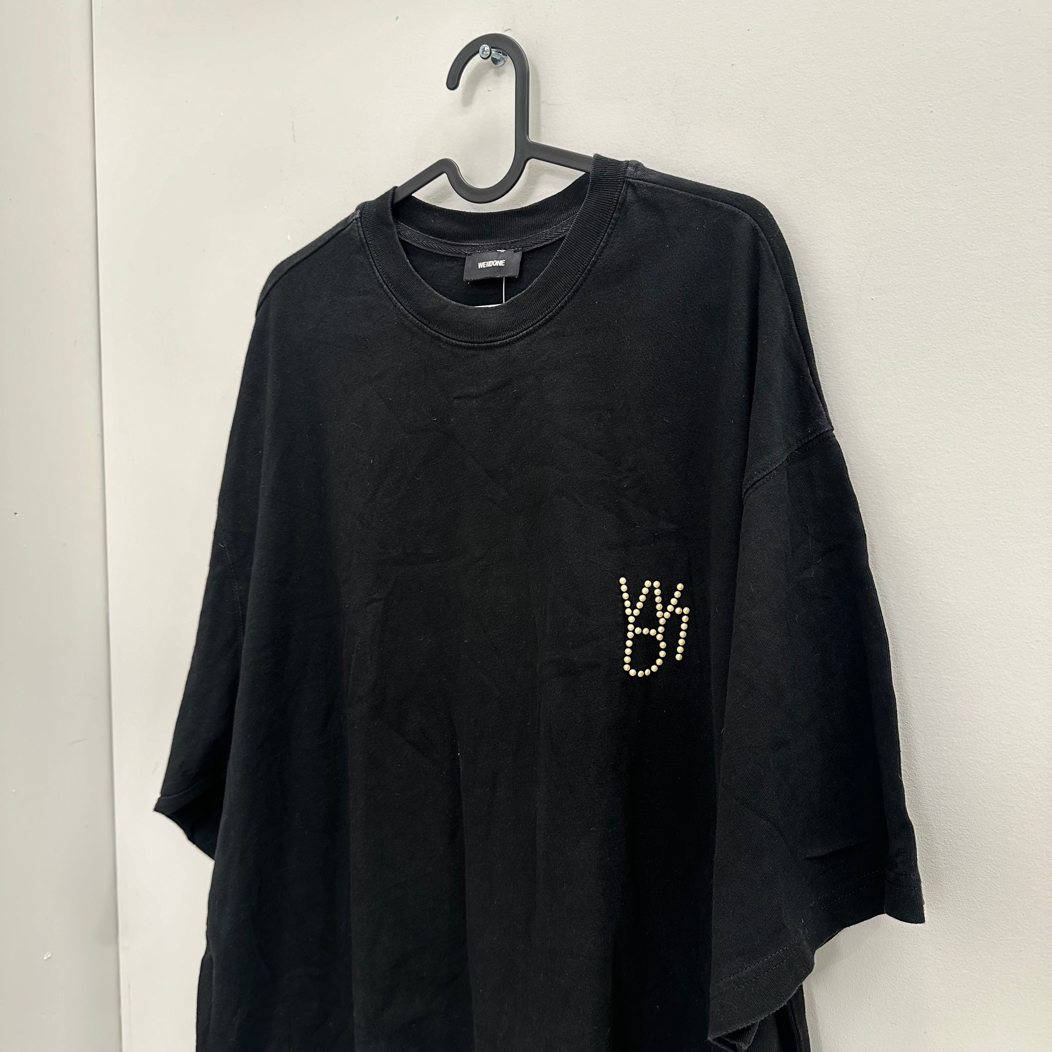 We11done Beaded Logo Tshirt (Size M)