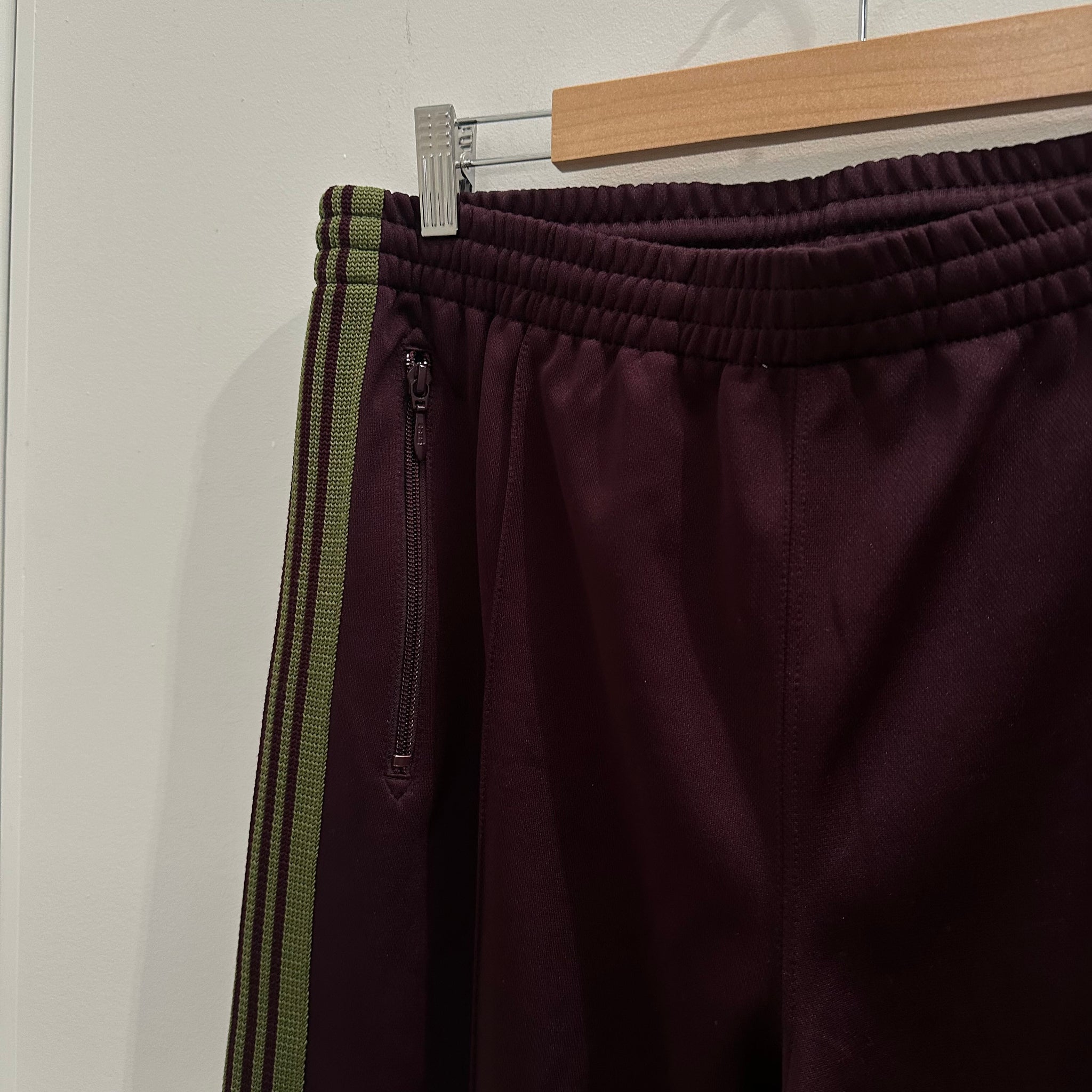 Needles Track Pant Maroon Green (Size L)