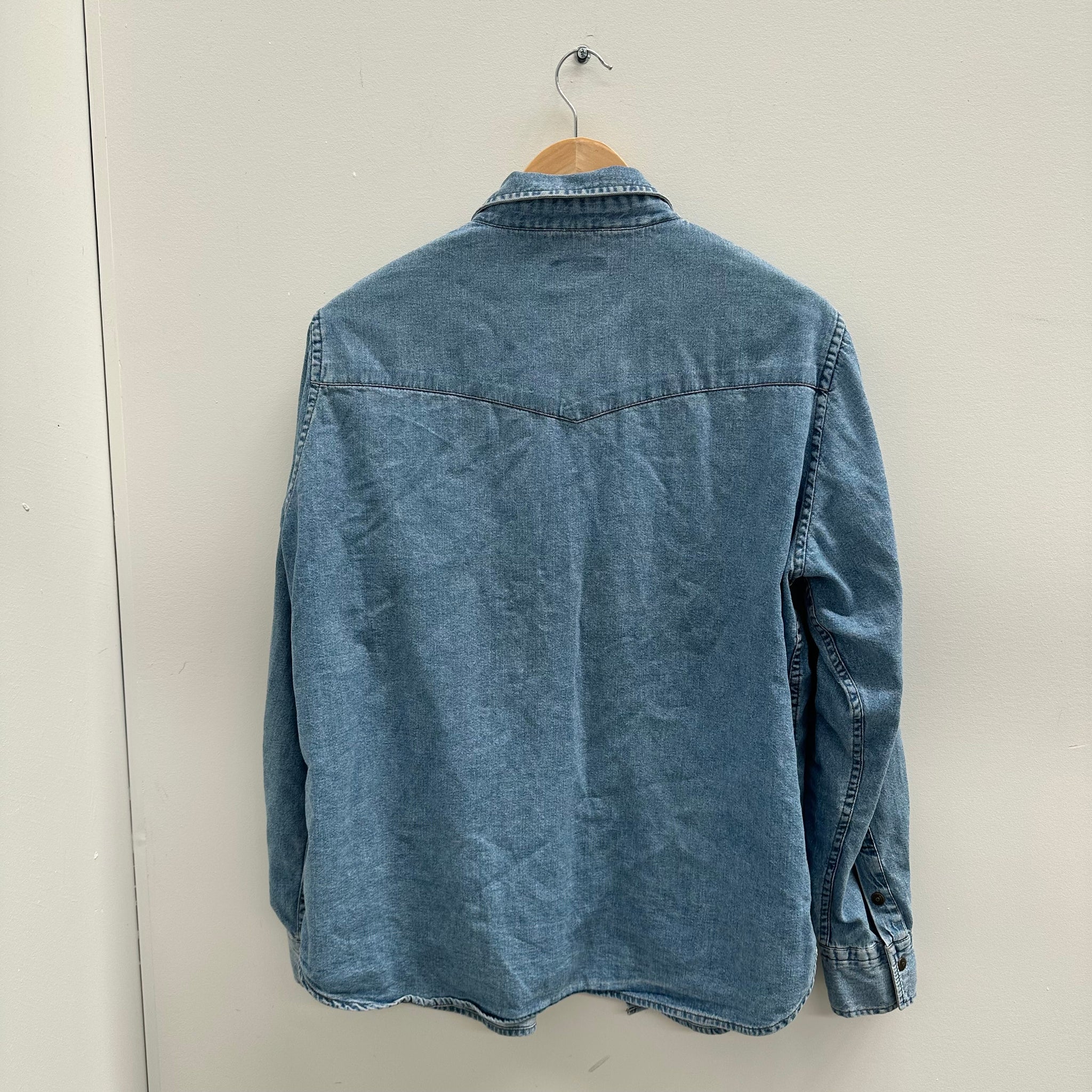 Tom Ford Denim Front Pocket Shirt (Size 43)