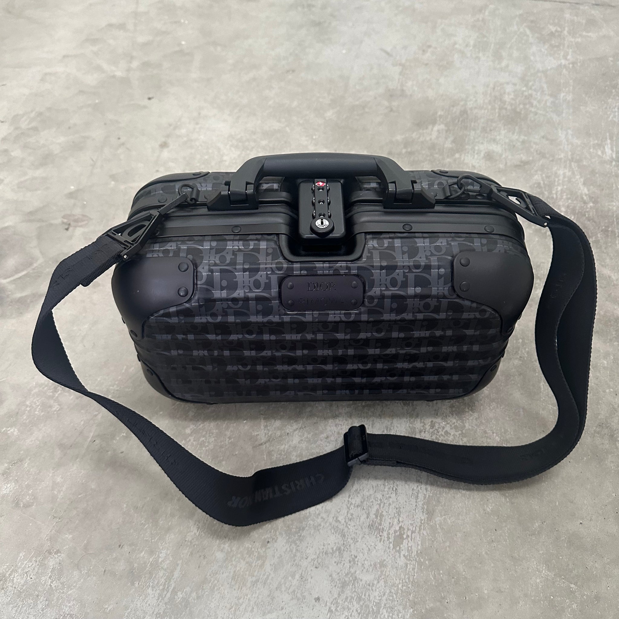 Dior Rimowa Carry On Case Aluminium