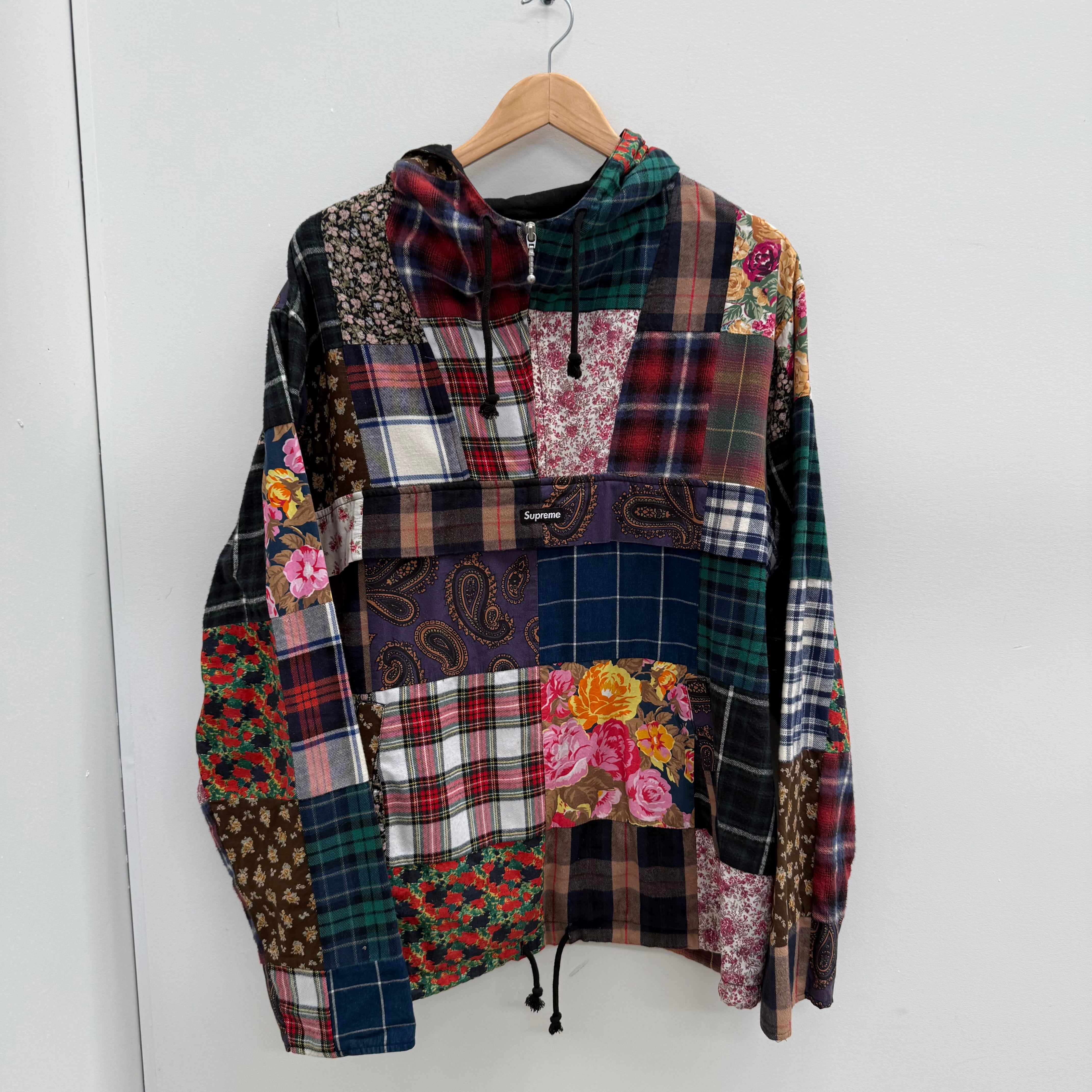 Supreme Patchwork Anorak Jacket (Size L) – Curated by Charbel