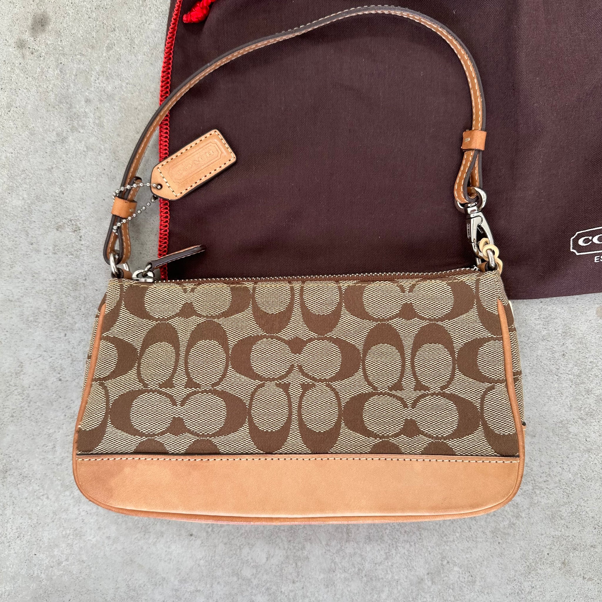 Coach Demi Shoulder Bag Tan