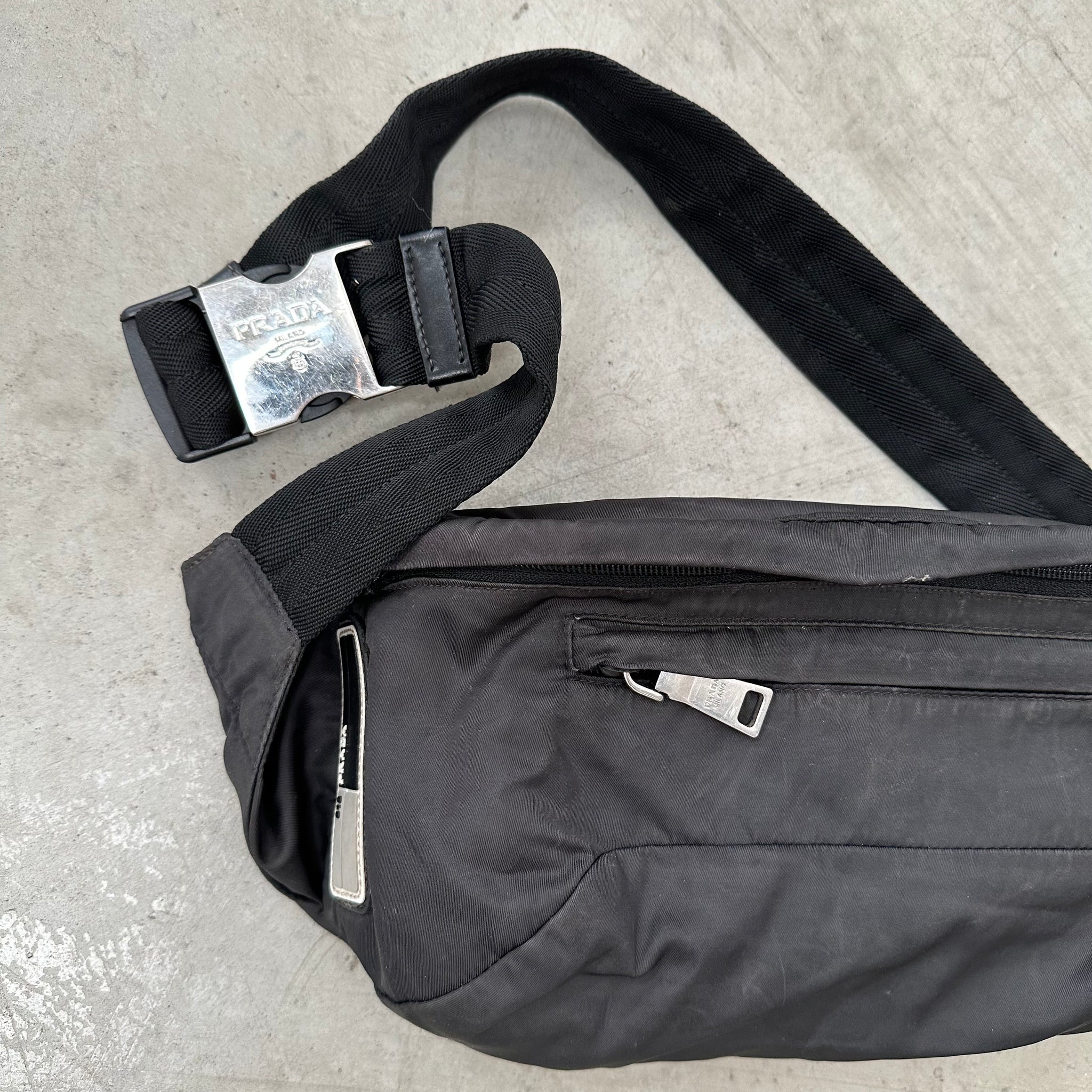 Prada SS18 018 Nylon Belt / Bum Bag