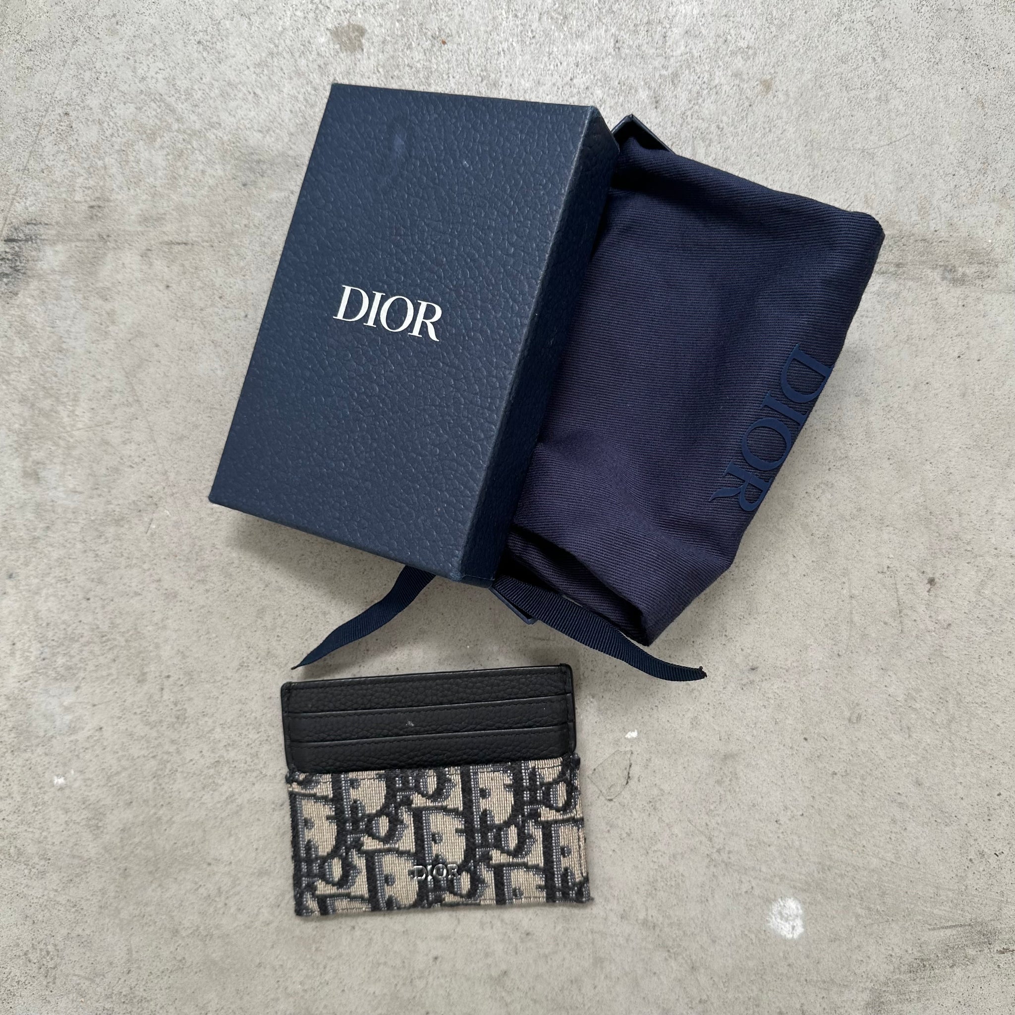 Dior Oblique Card Holder